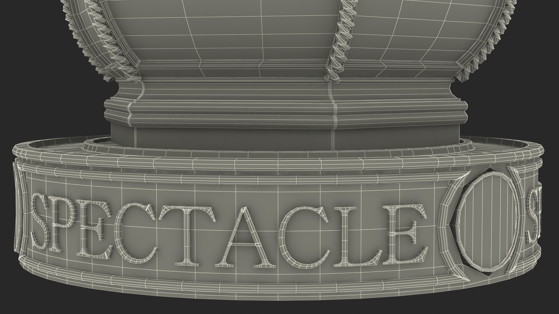 Advertising Column top 3D
