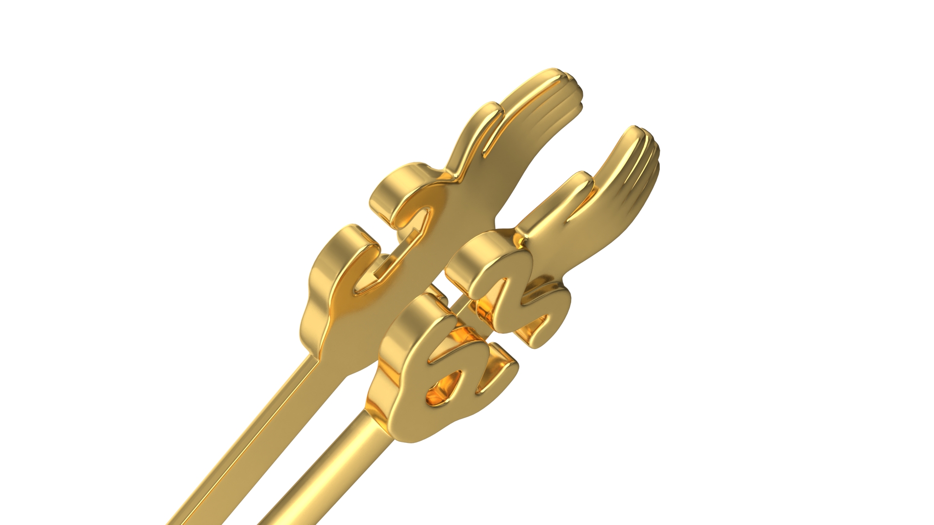 3D Cigarette Holder Finger Ring model