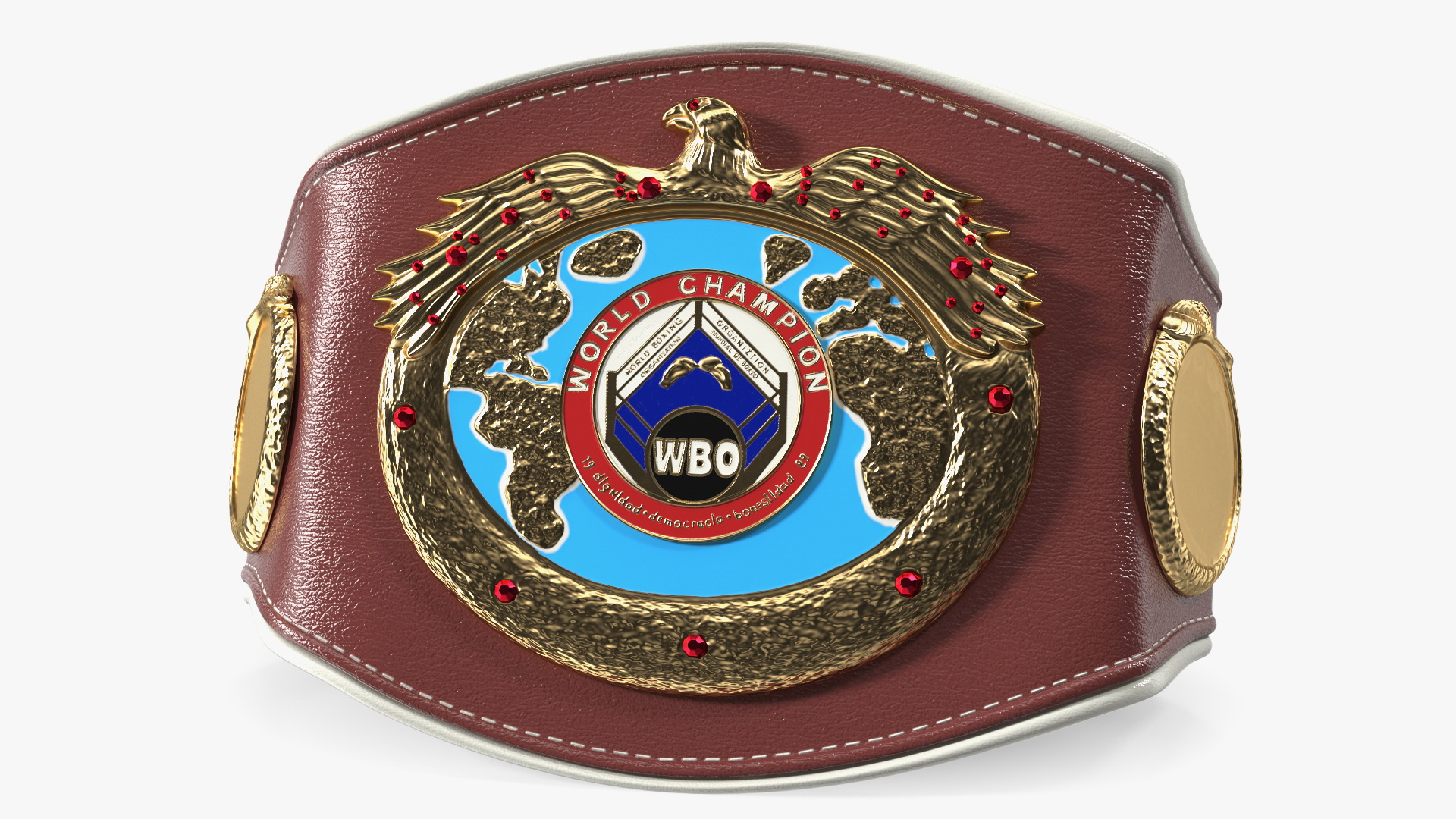 WBO World Champion Belt Fur 3D
