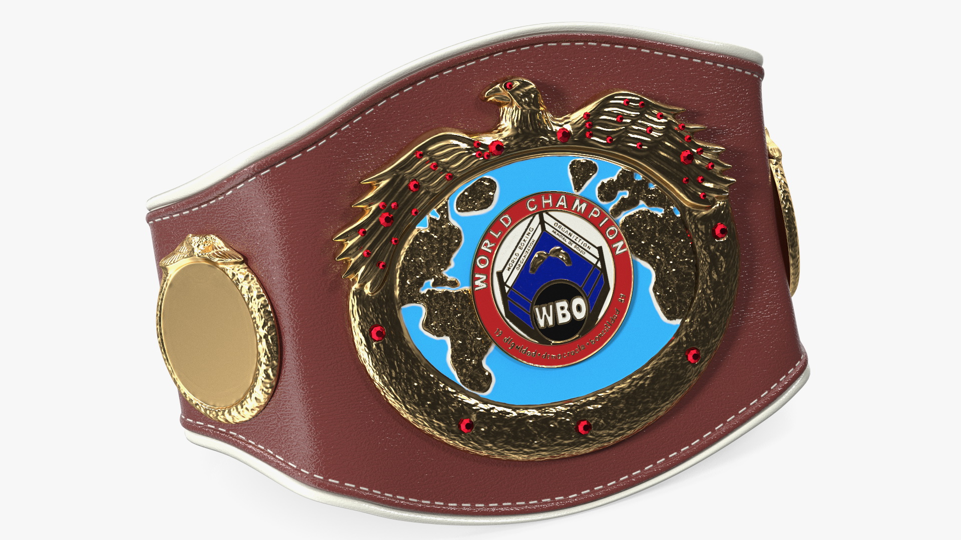 WBO World Champion Belt Fur 3D