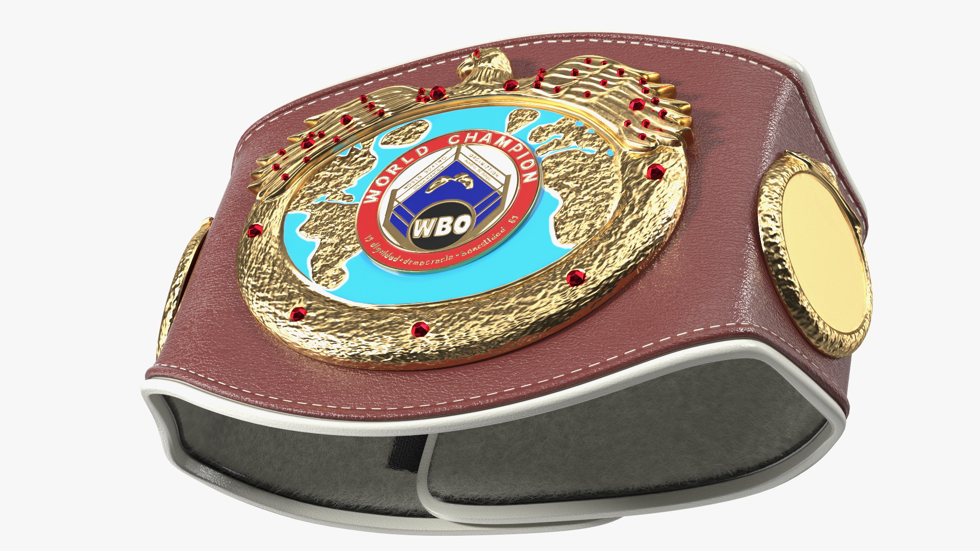 WBO World Champion Belt Fur 3D