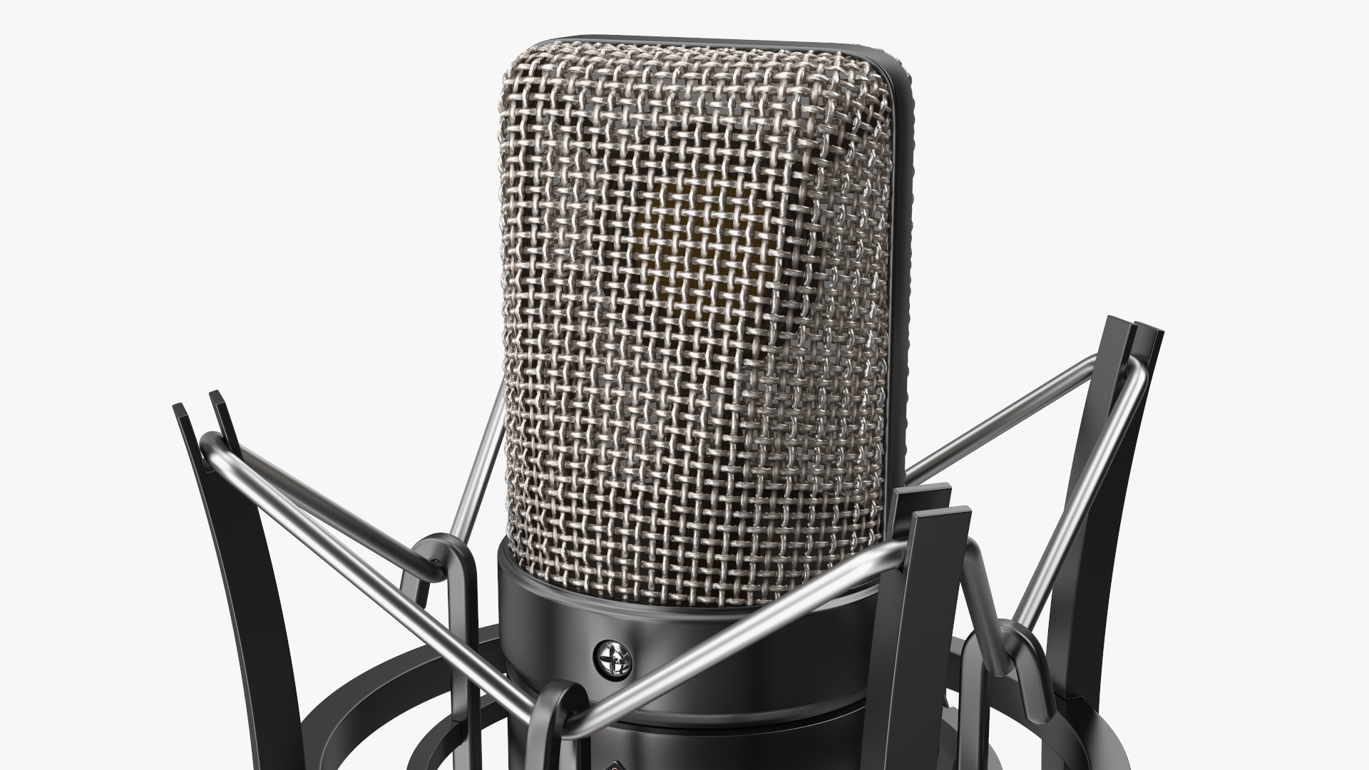 Professional Studio Microphone with Shock Mount 3D