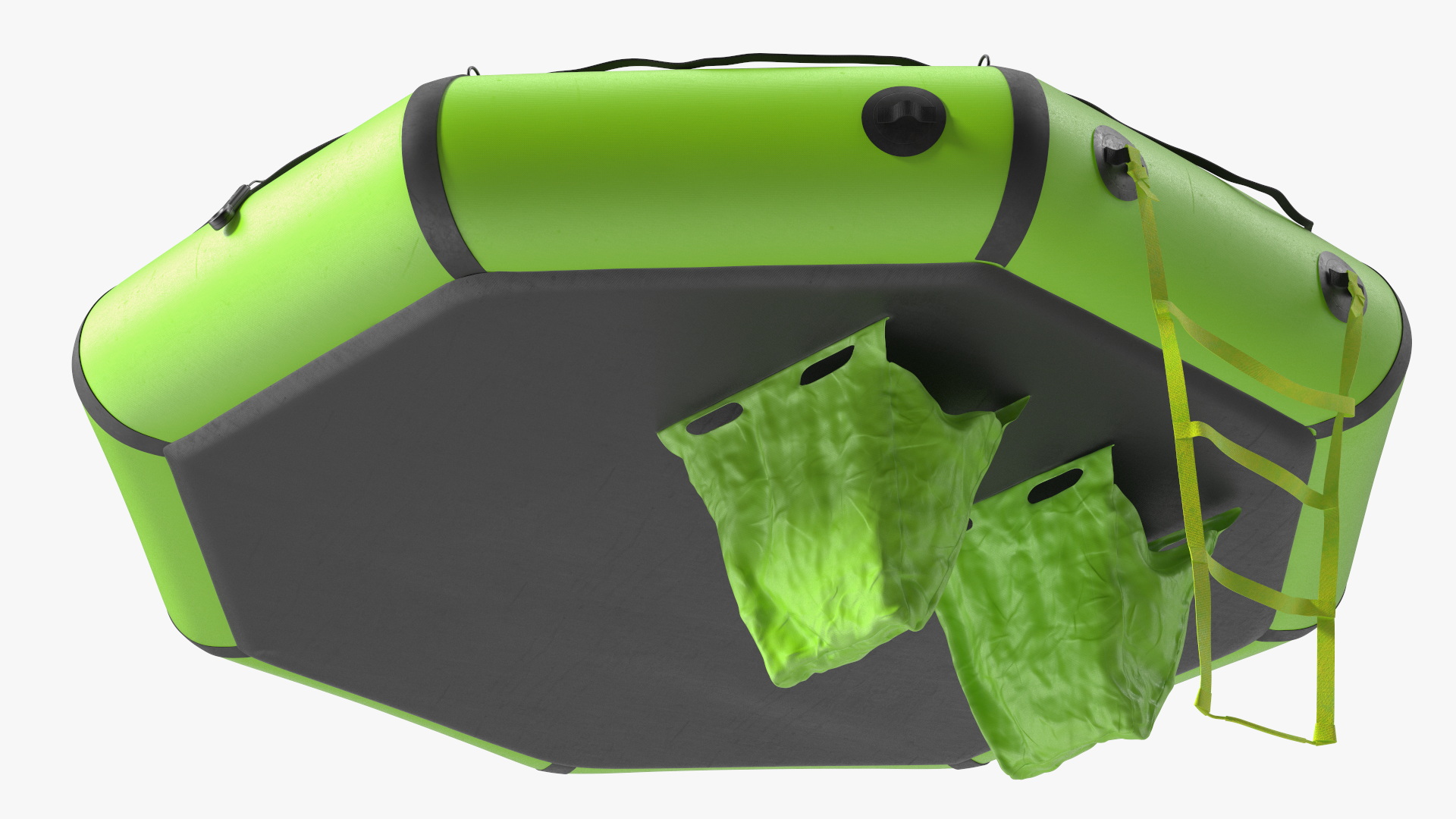 3D Enhanced Life Raft Plus model