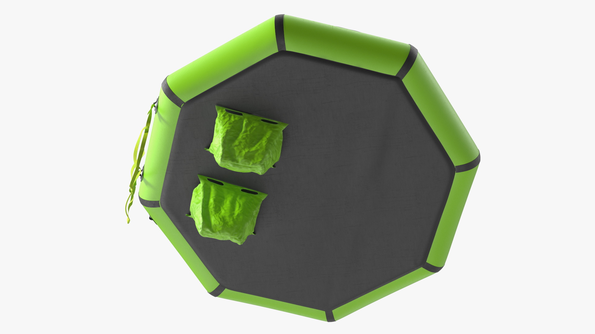 3D Enhanced Life Raft Plus model