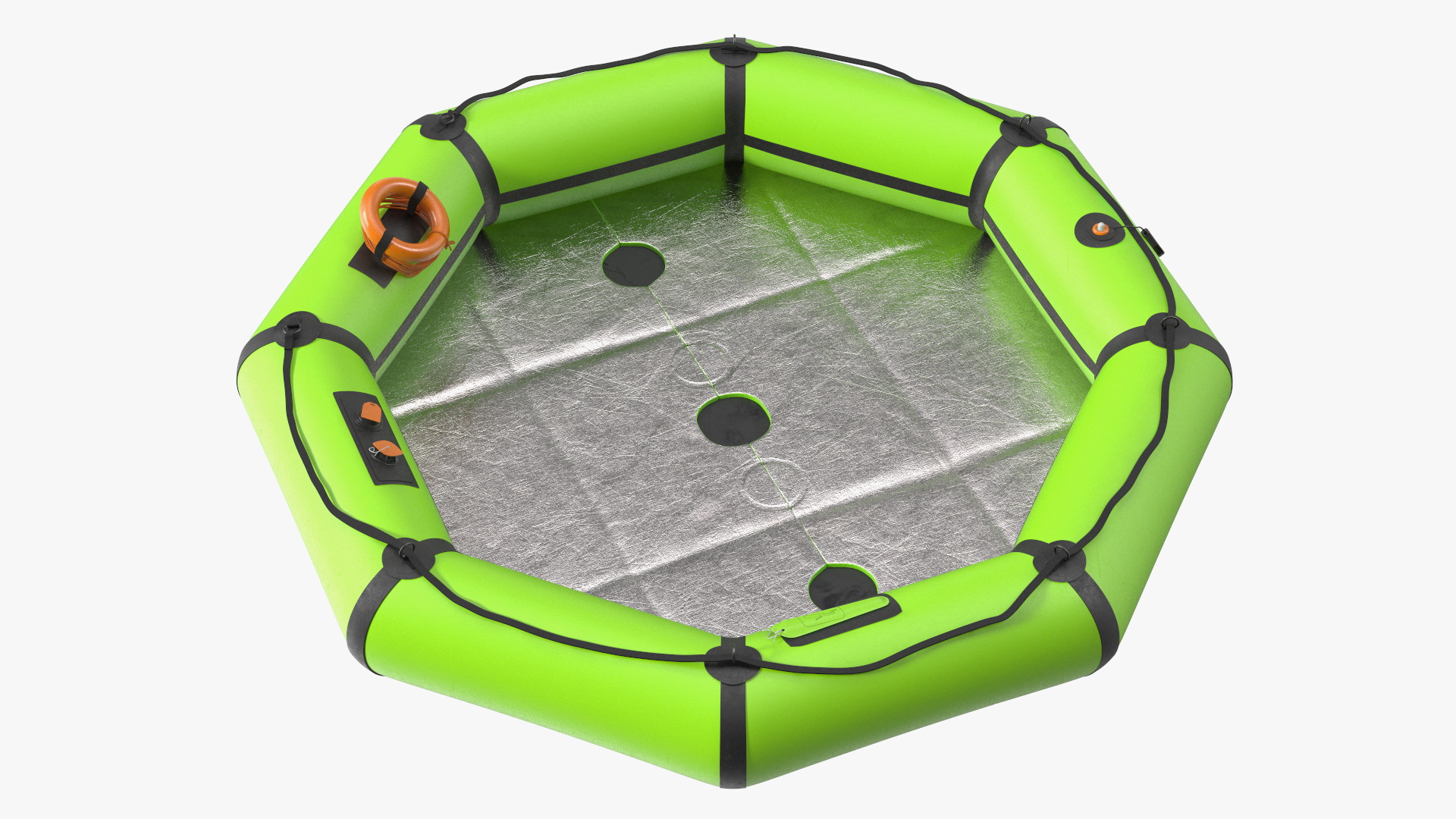 3D Enhanced Life Raft Plus model