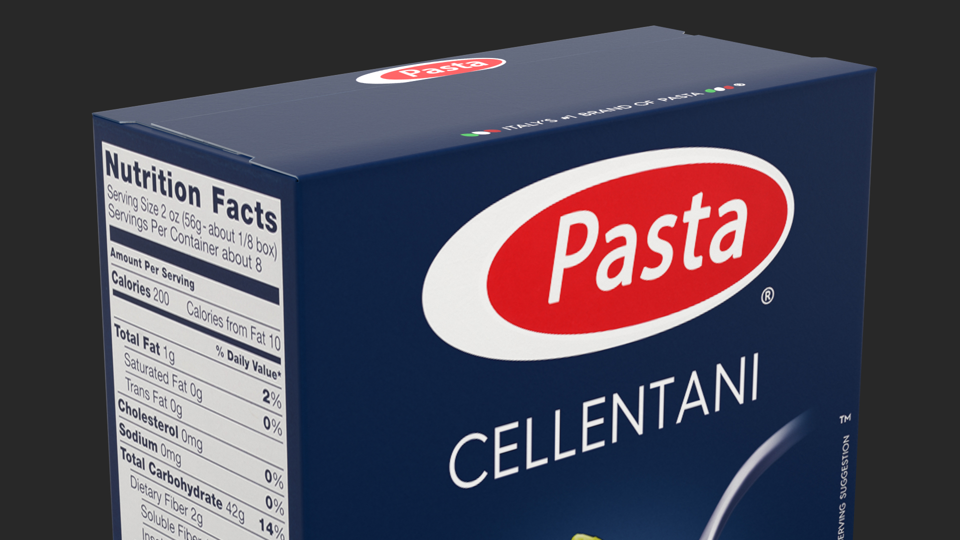 Box Cellentani 3D model