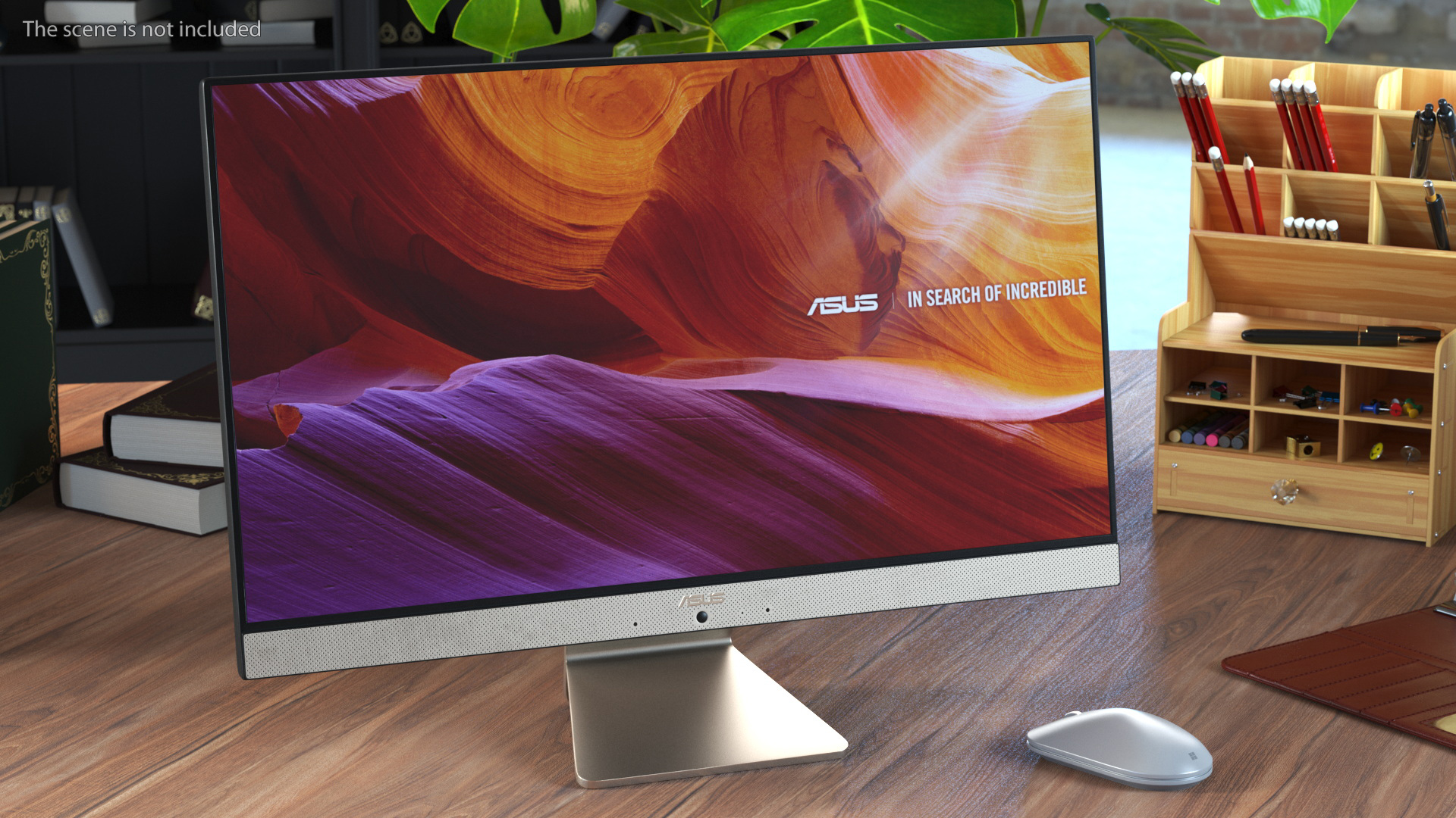 Asus Vivo AiO Black Monoblock 3D model