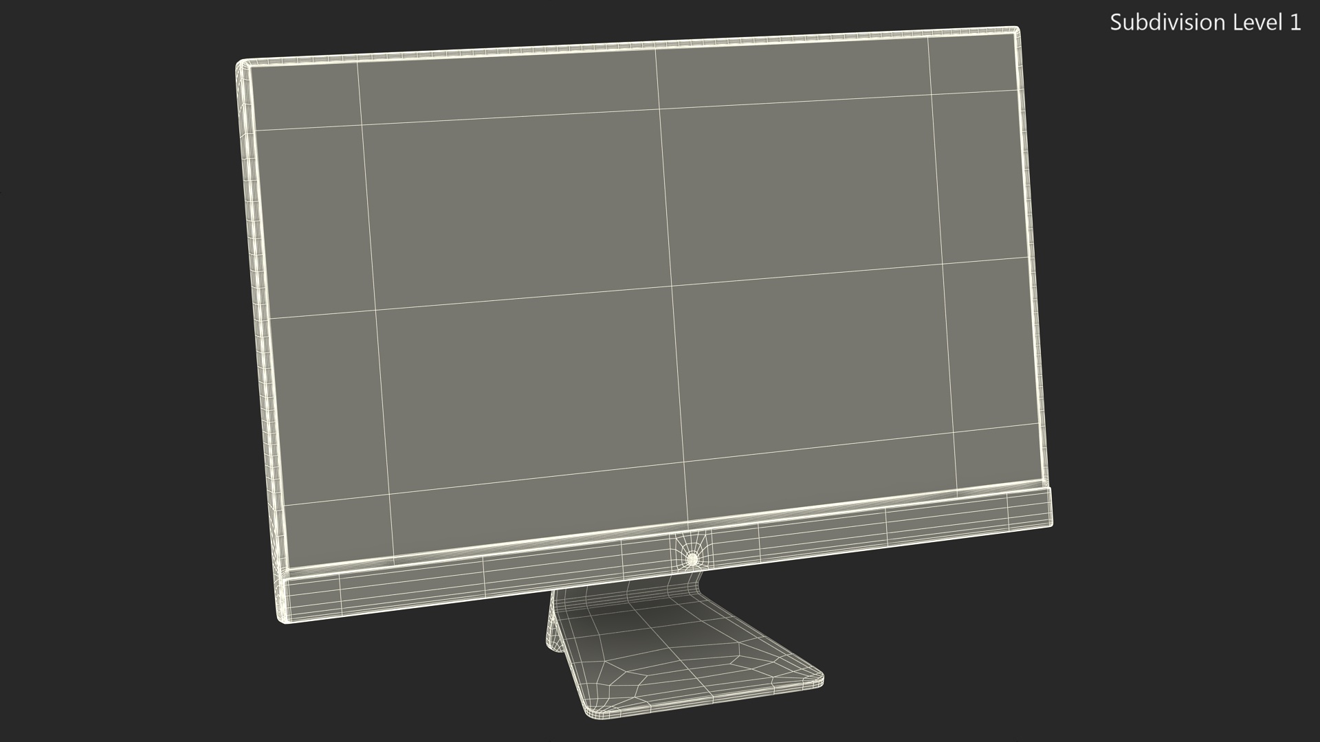 Asus Vivo AiO Black Monoblock 3D model
