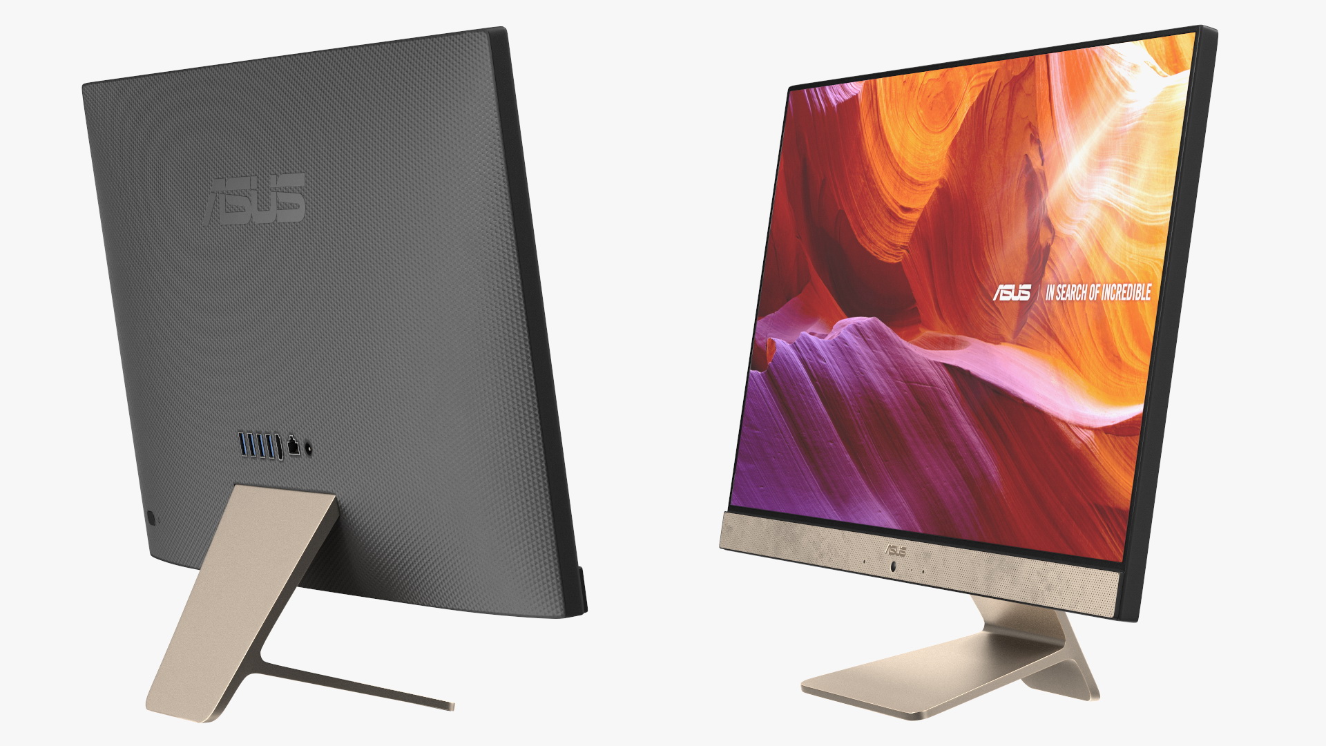 Asus Vivo AiO Black Monoblock 3D model