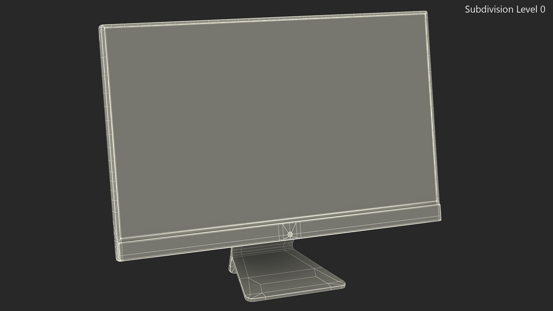 Asus Vivo AiO Black Monoblock 3D model