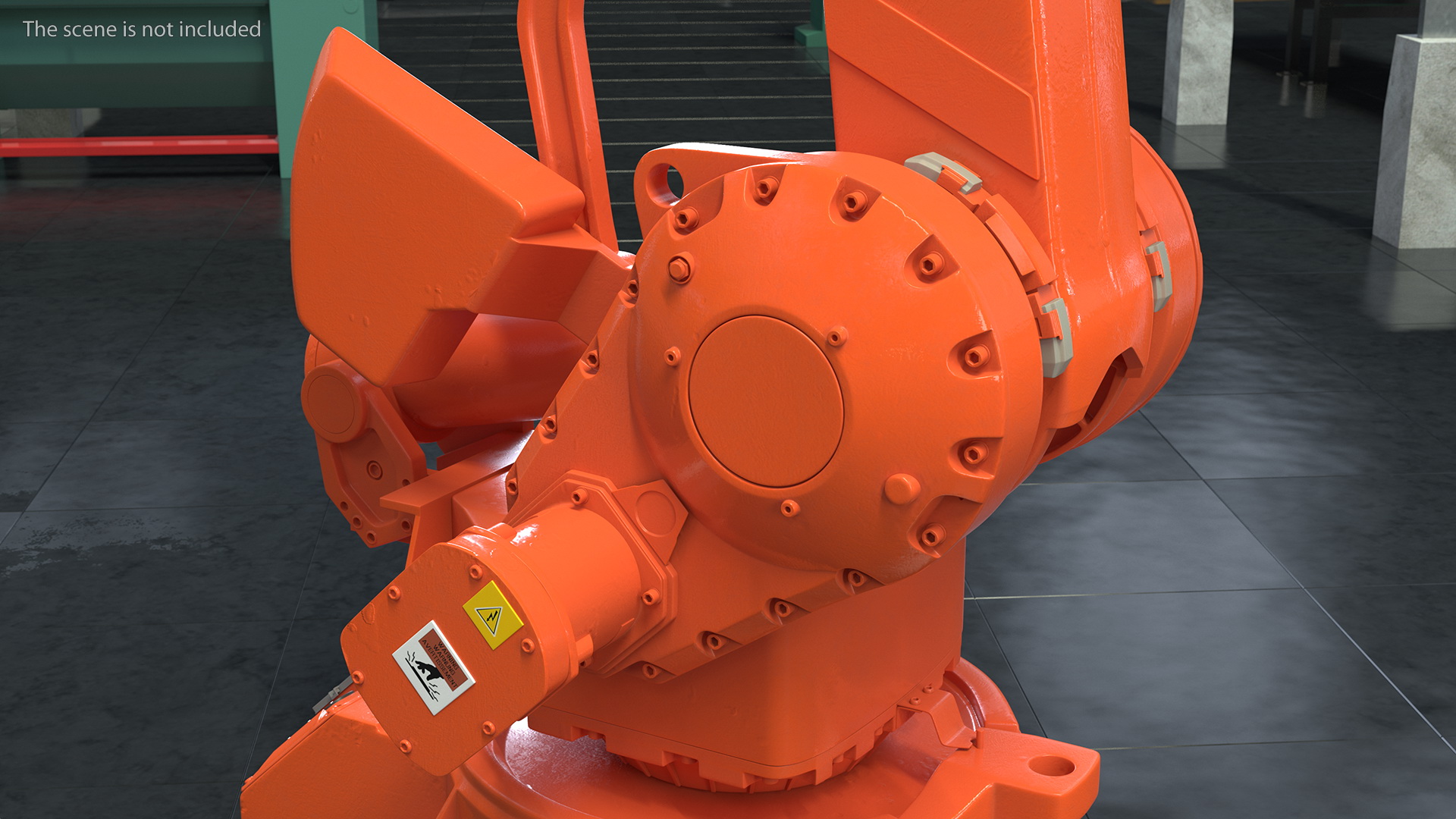 ABB IRB 4400 Industrial Robot 3D model