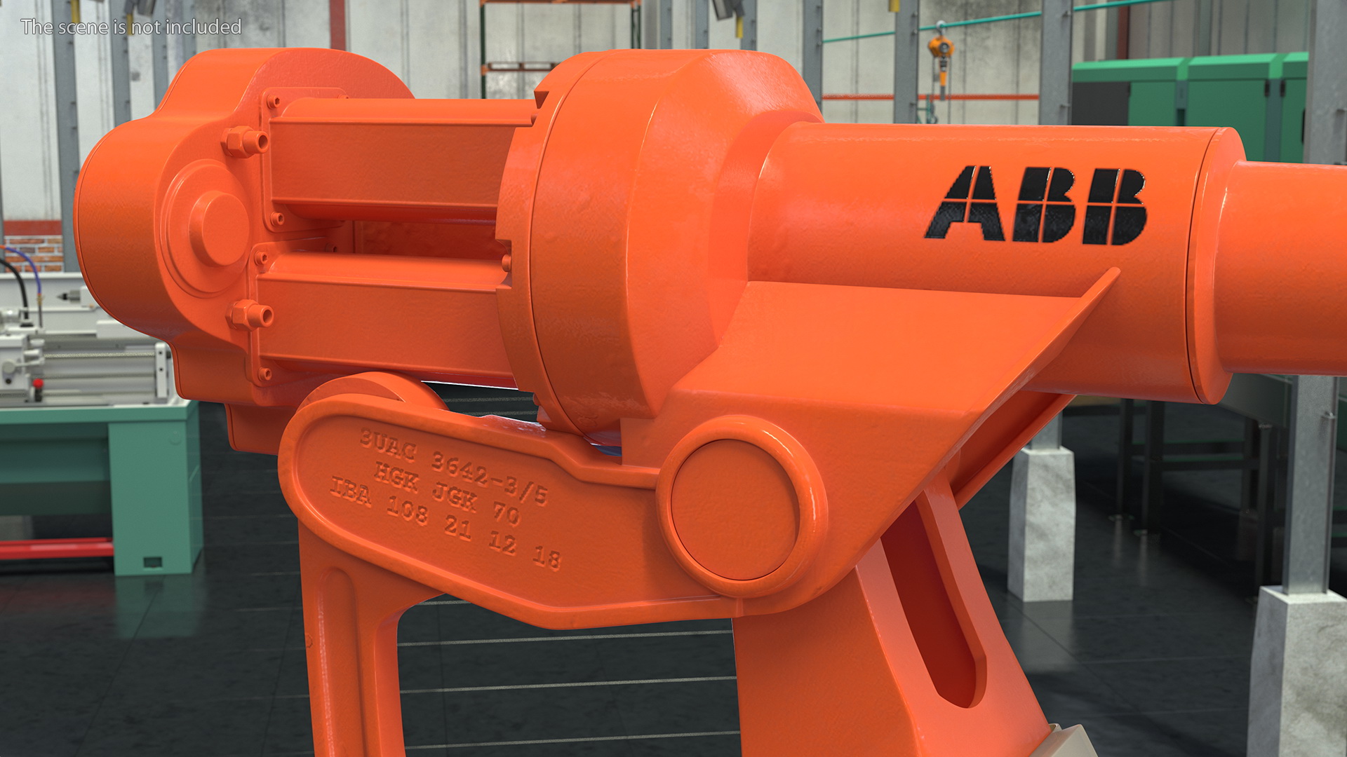 ABB IRB 4400 Industrial Robot 3D model