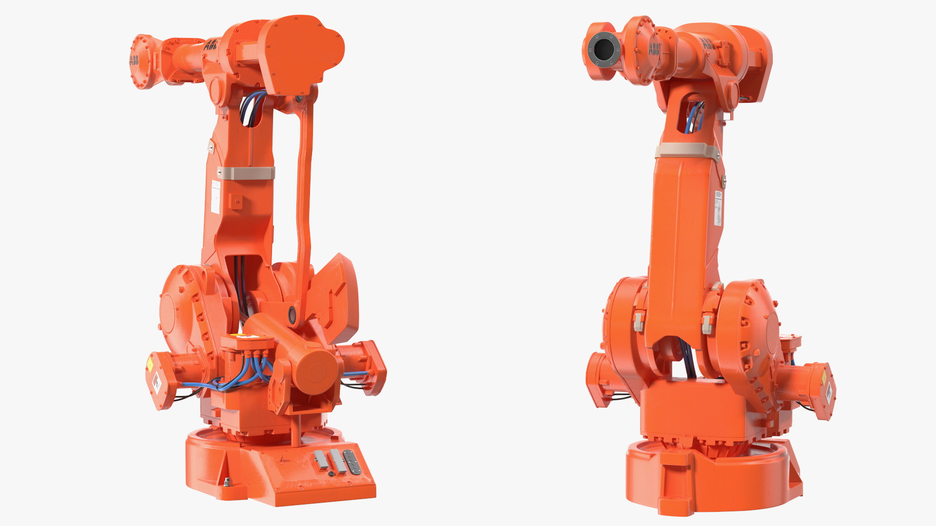 ABB IRB 4400 Industrial Robot 3D model