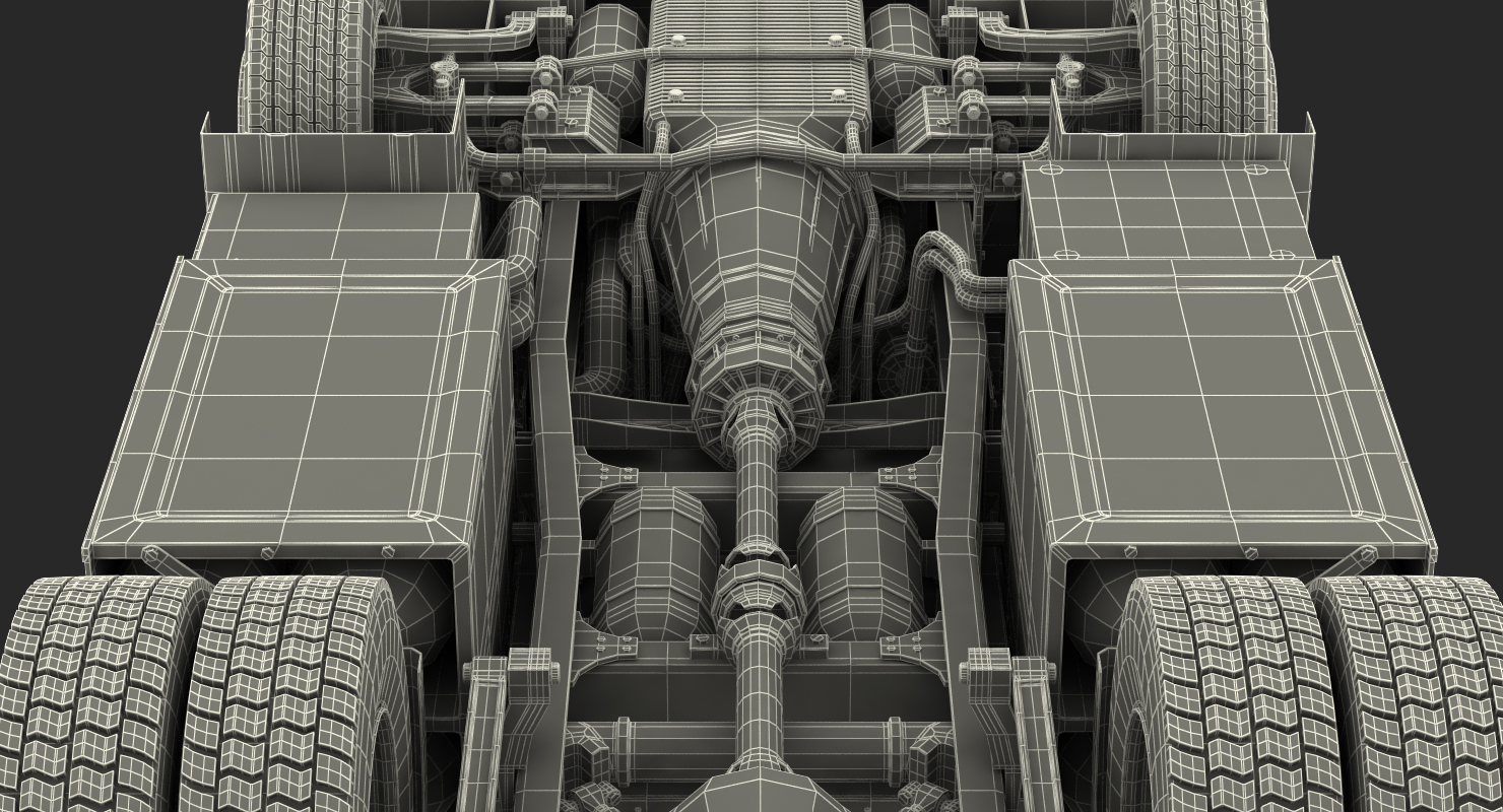 Aircraft Refueler Generic Rigged 3D