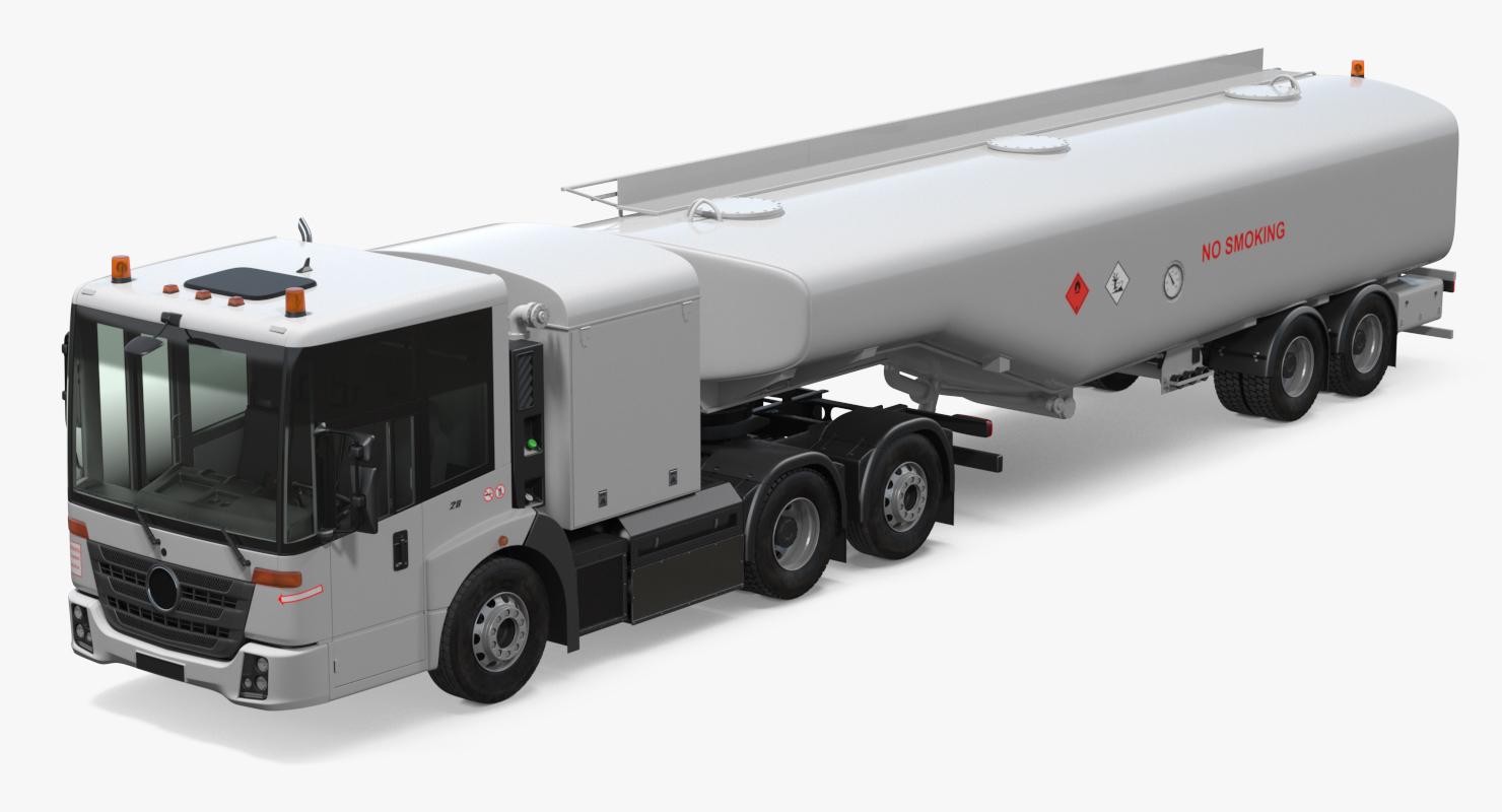 Aircraft Refueler Generic Rigged 3D