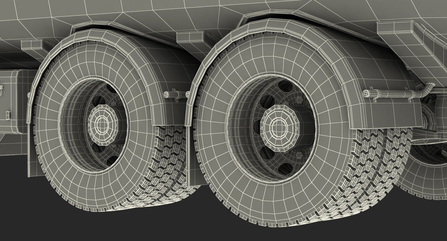 Aircraft Refueler Generic Rigged 3D