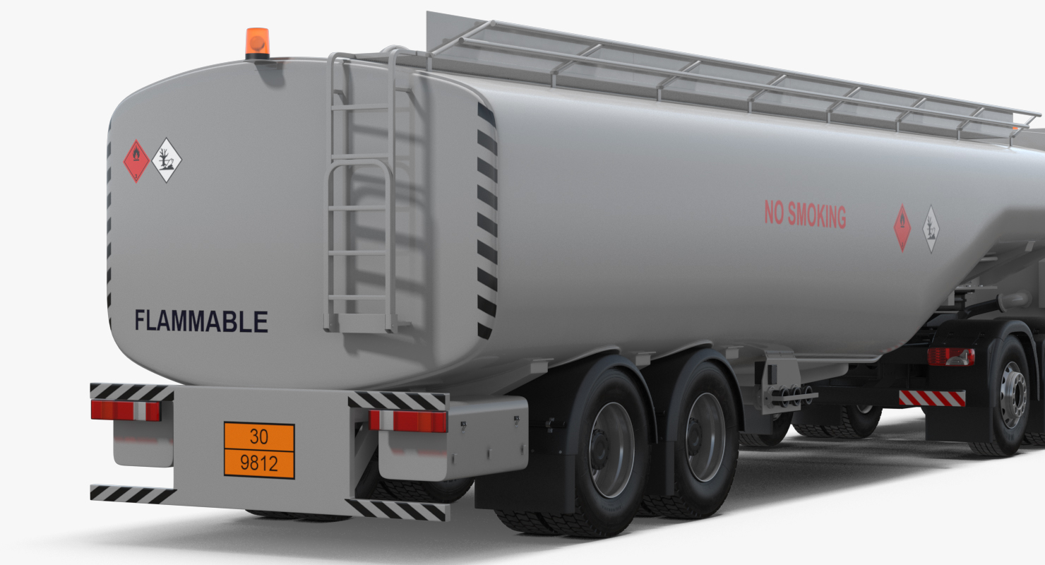 Aircraft Refueler Generic Rigged 3D