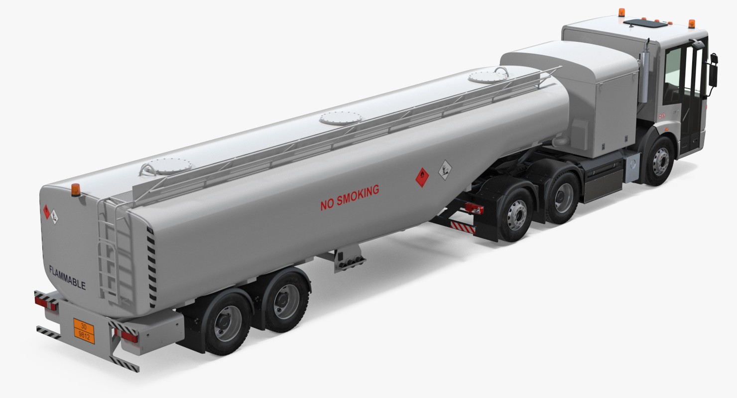 Aircraft Refueler Generic Rigged 3D