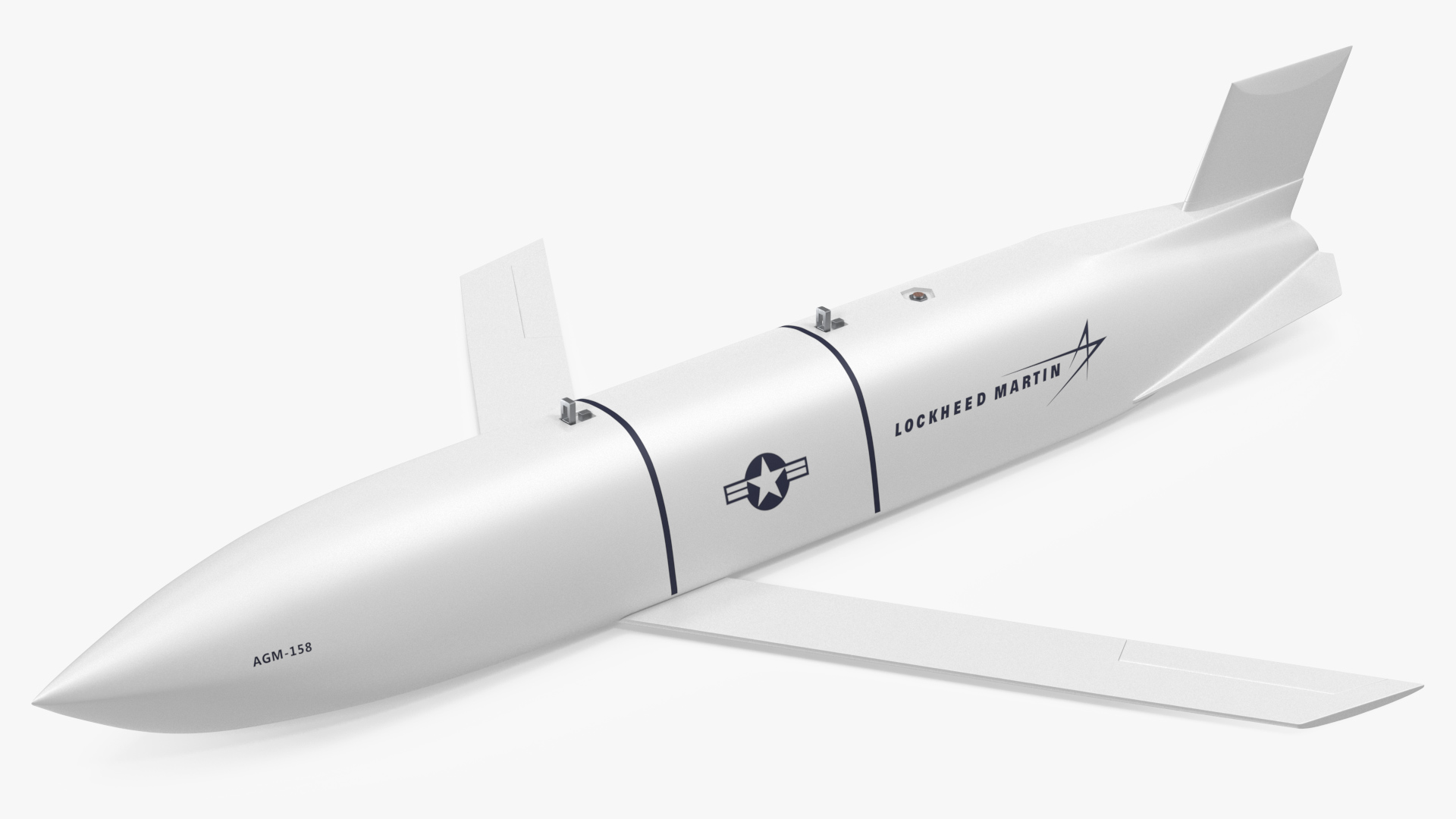 3D model AGM 158 JASSM Flight