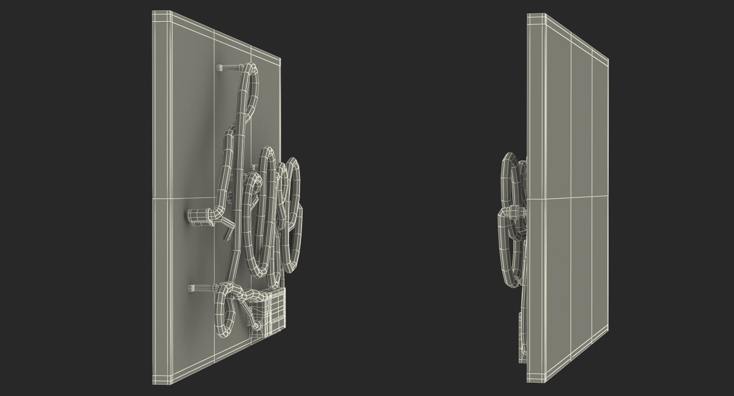 Neon Sign Love 3D model