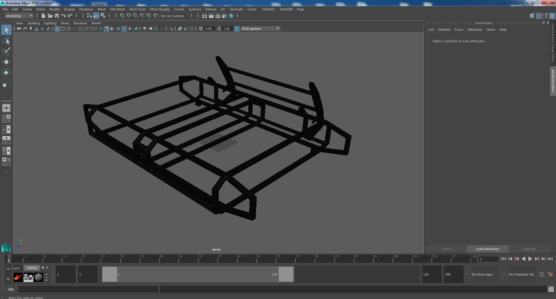 Electric Van Rack 3D