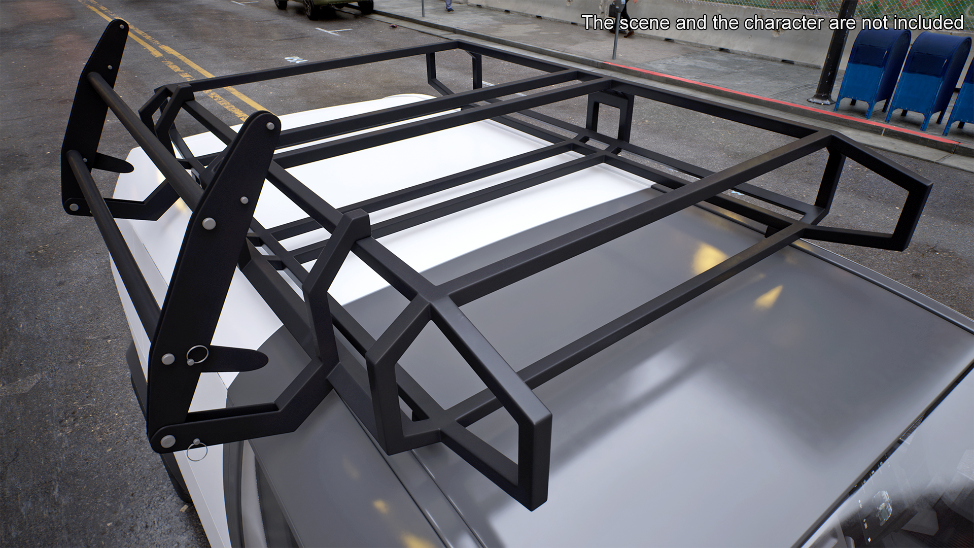 Electric Van Rack 3D