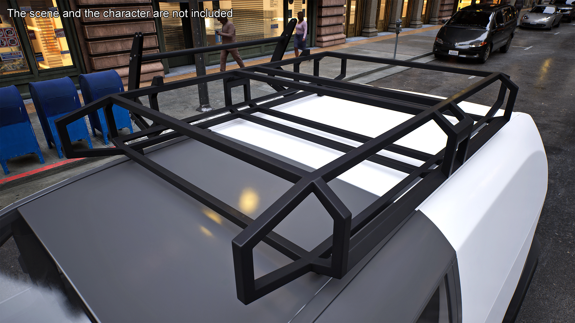 Electric Van Rack 3D