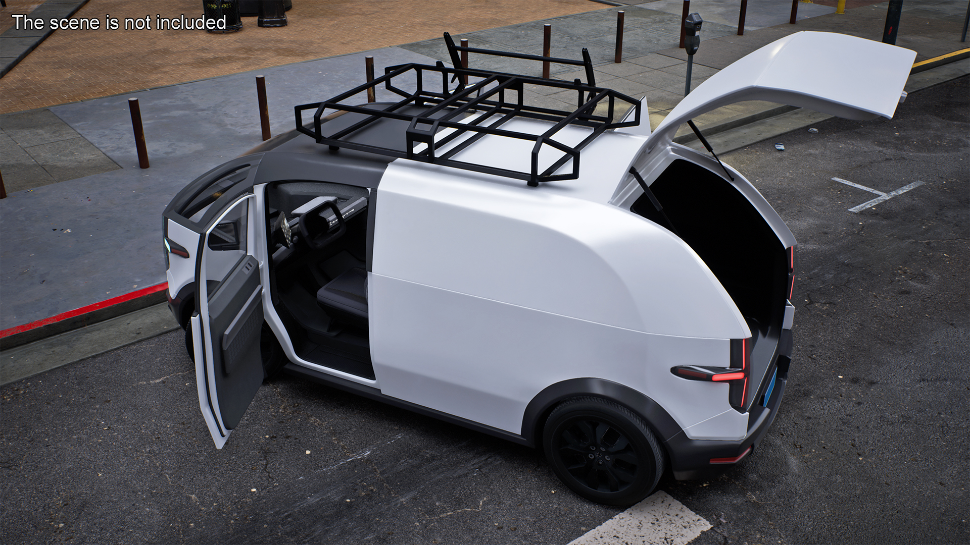 Electric Van Rack 3D