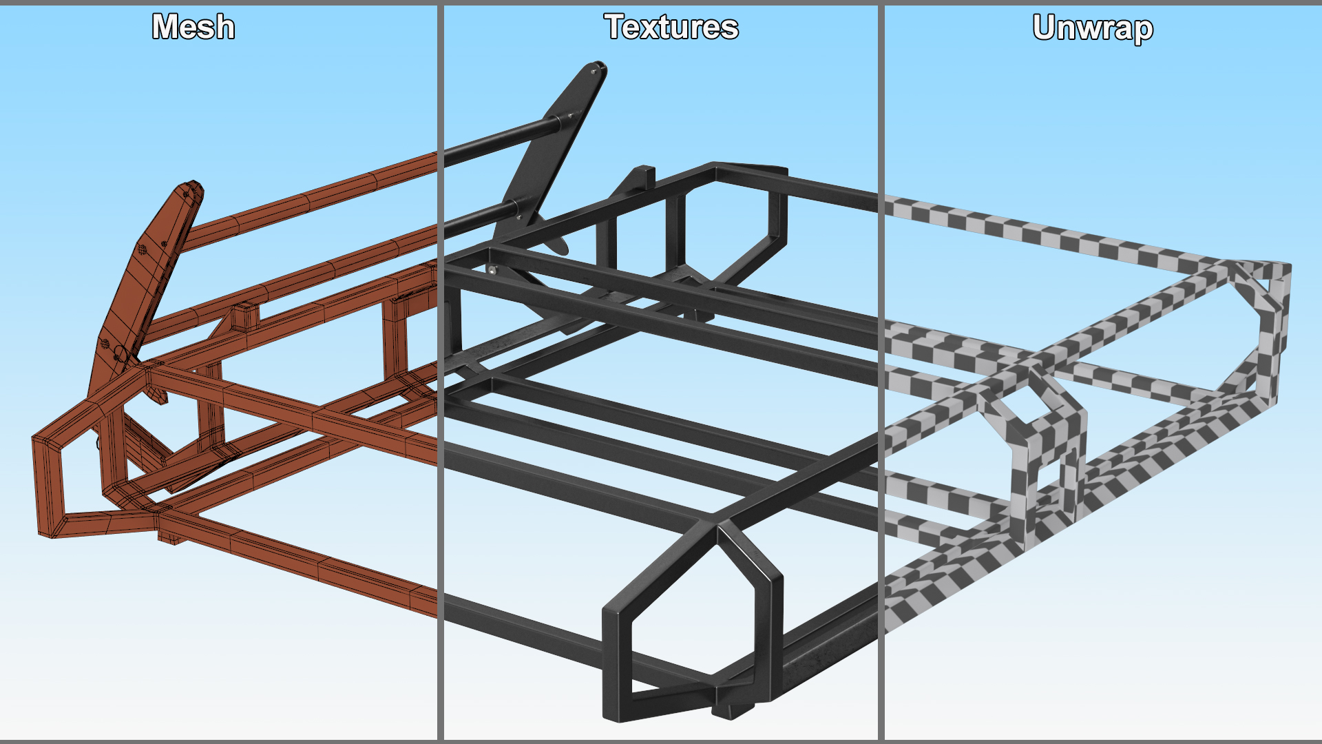 Electric Van Rack 3D