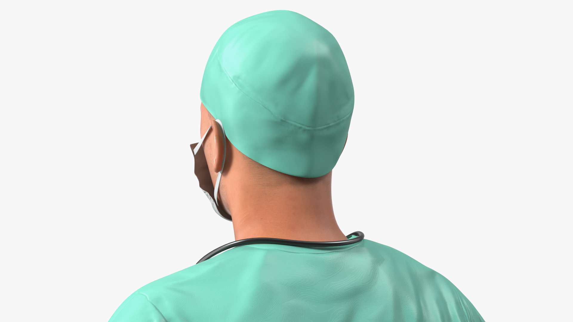 Male Surgeon Doctor 3D model