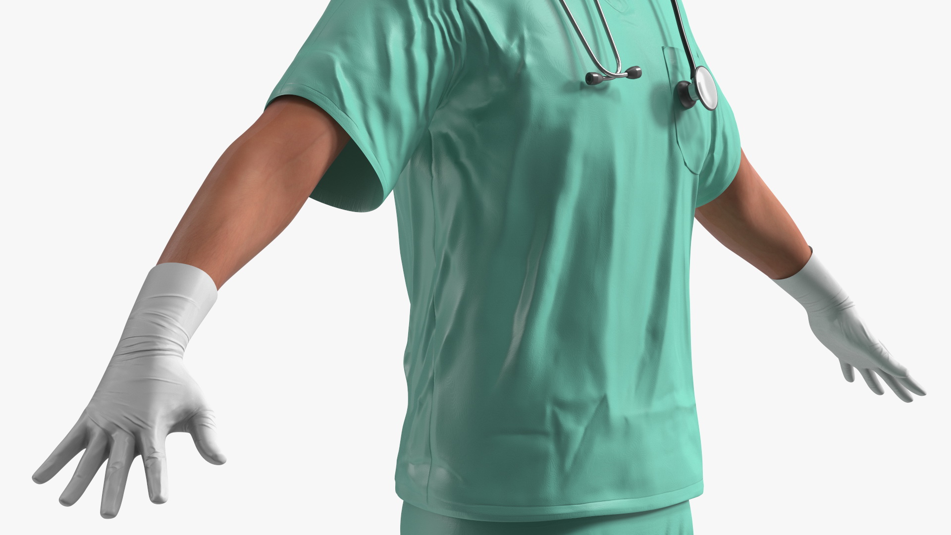 Male Surgeon Doctor 3D model