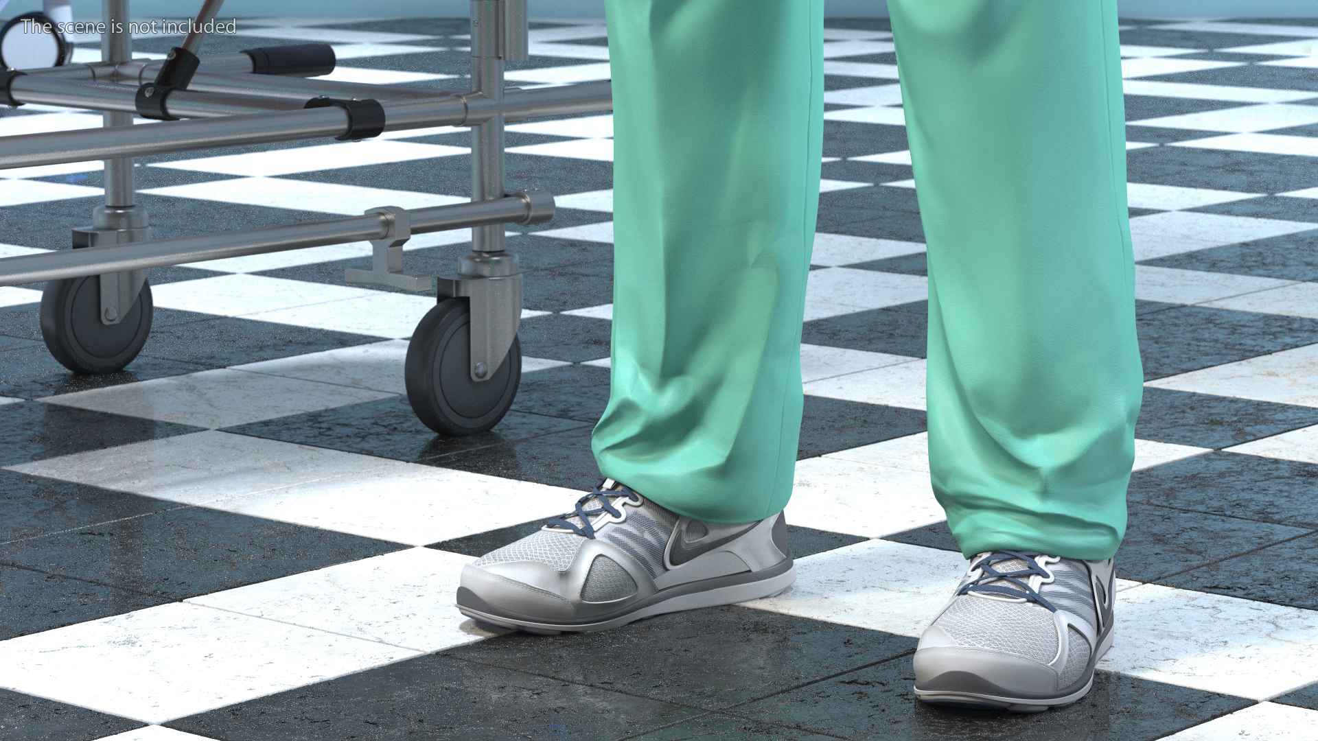 Male Surgeon Doctor 3D model