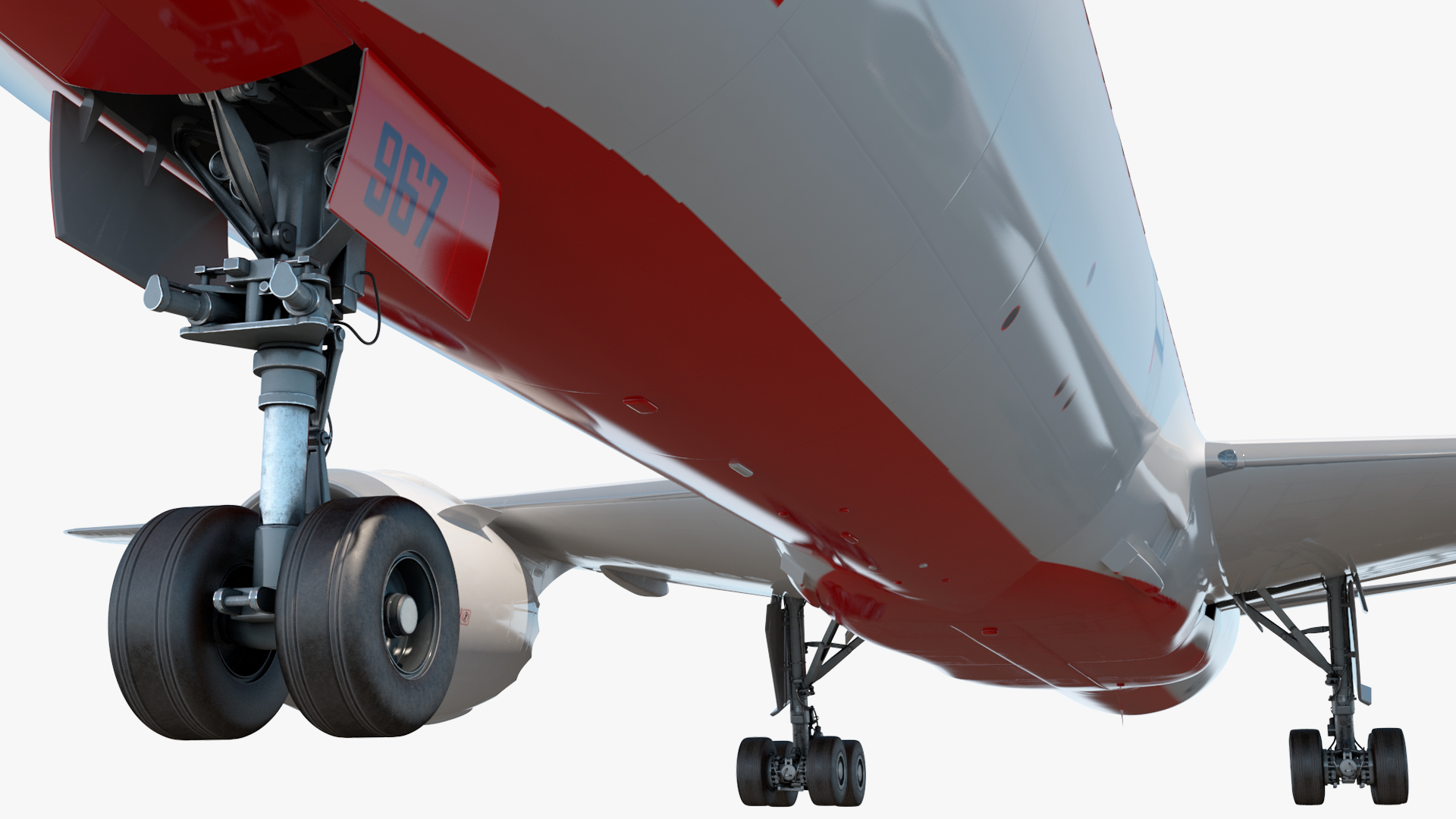 3D Air India Boeing 787-9 Dreamliner model