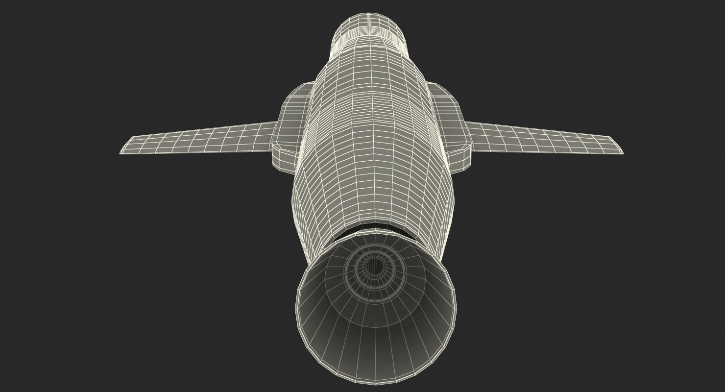 Virgin Galactic Rocket with Satellite 3D