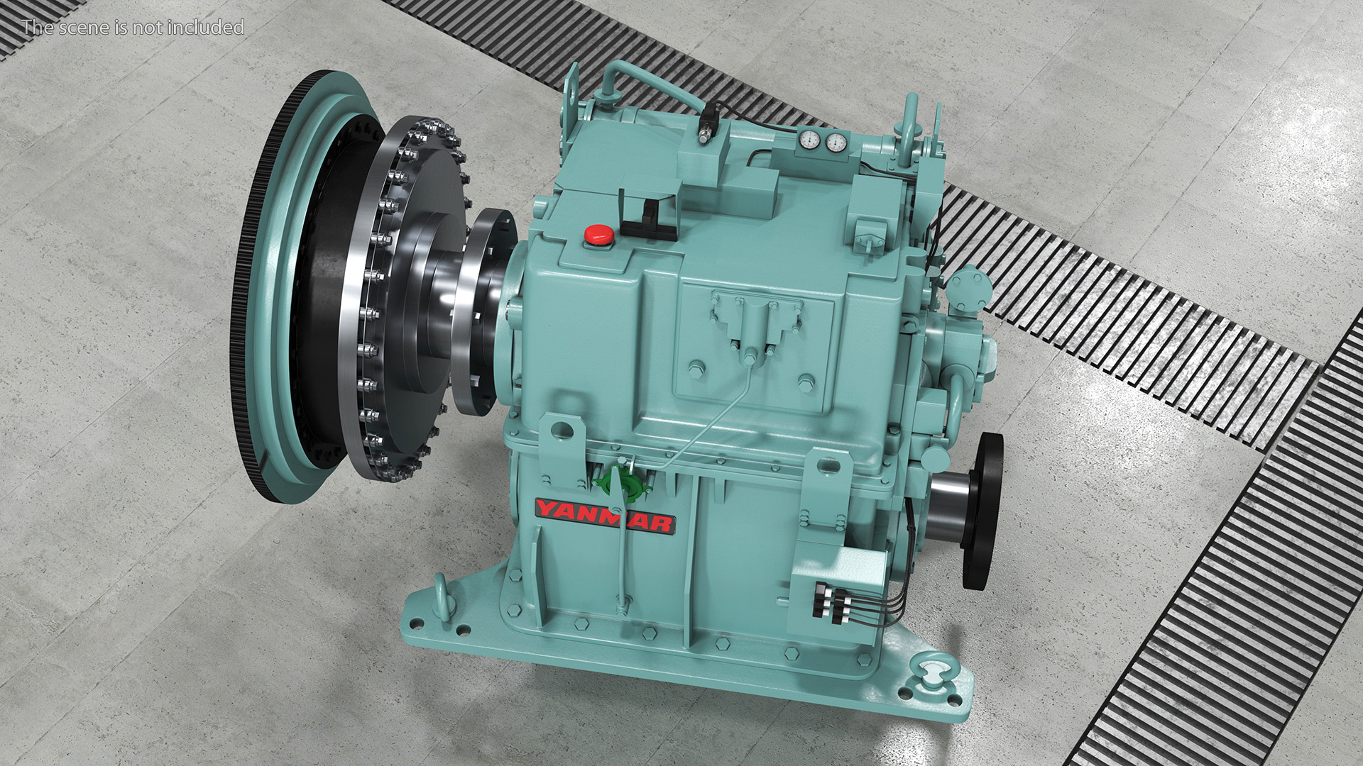 Transmission for Engine Yanmar 6EY26W 3D