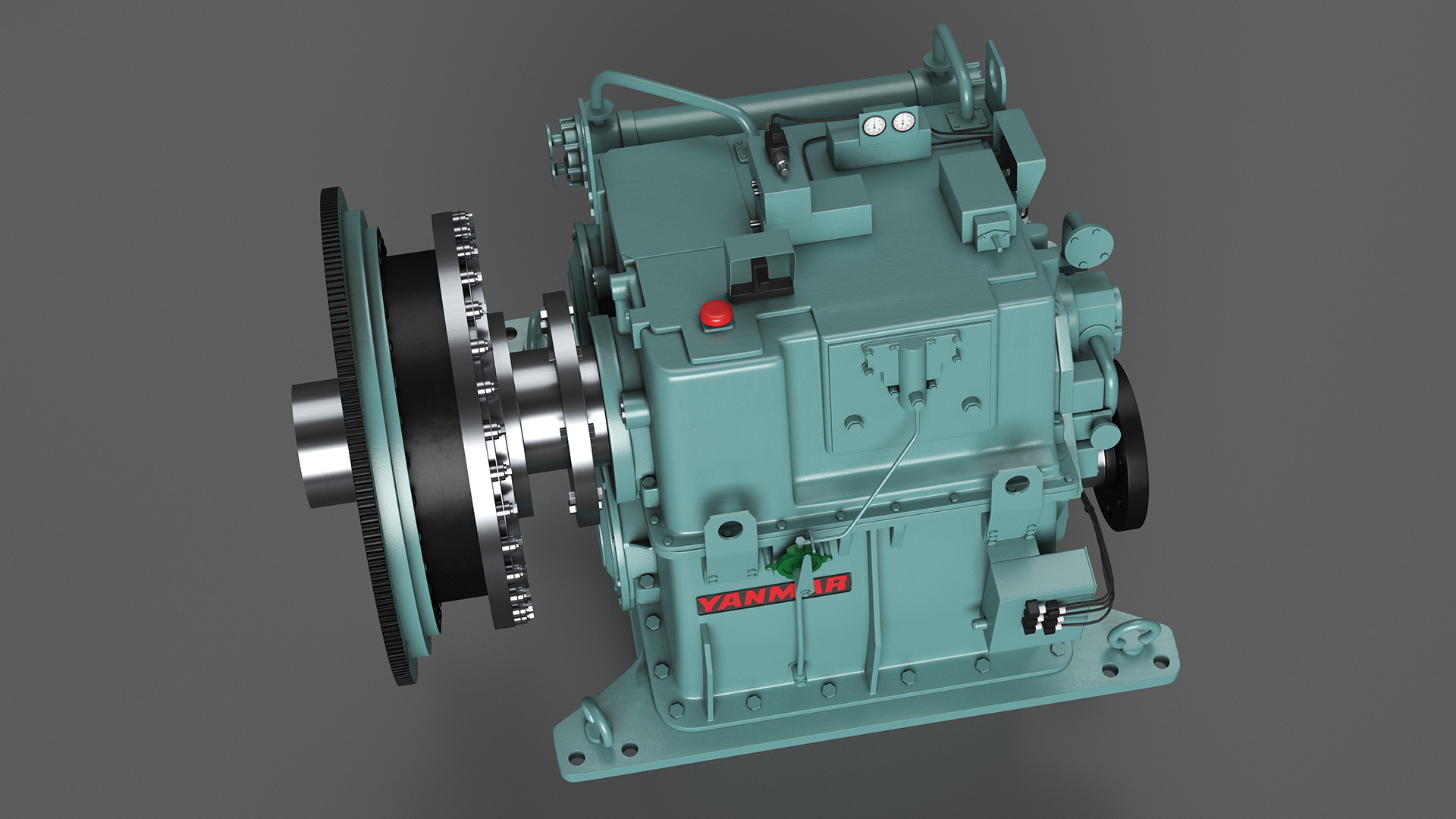 Transmission for Engine Yanmar 6EY26W 3D