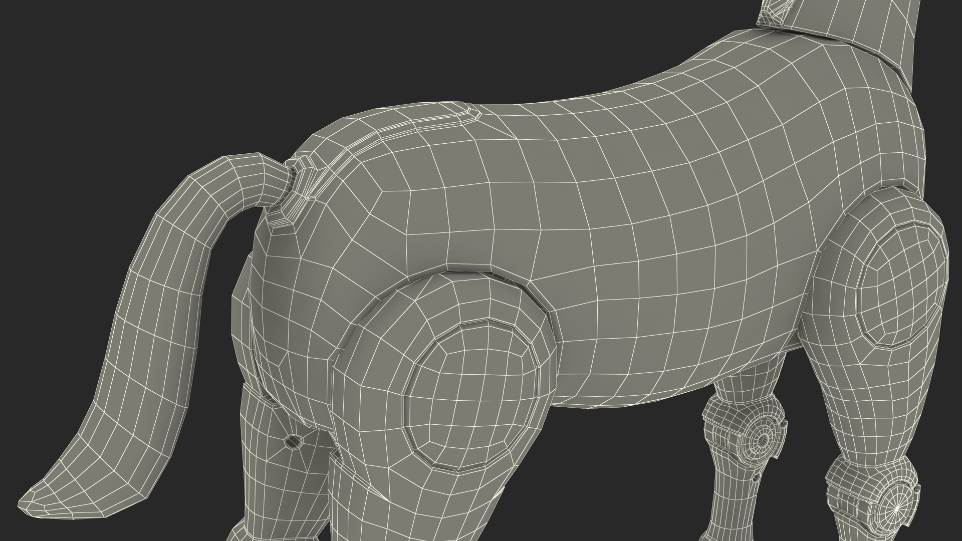 3D model Robot Unicorn Rigged