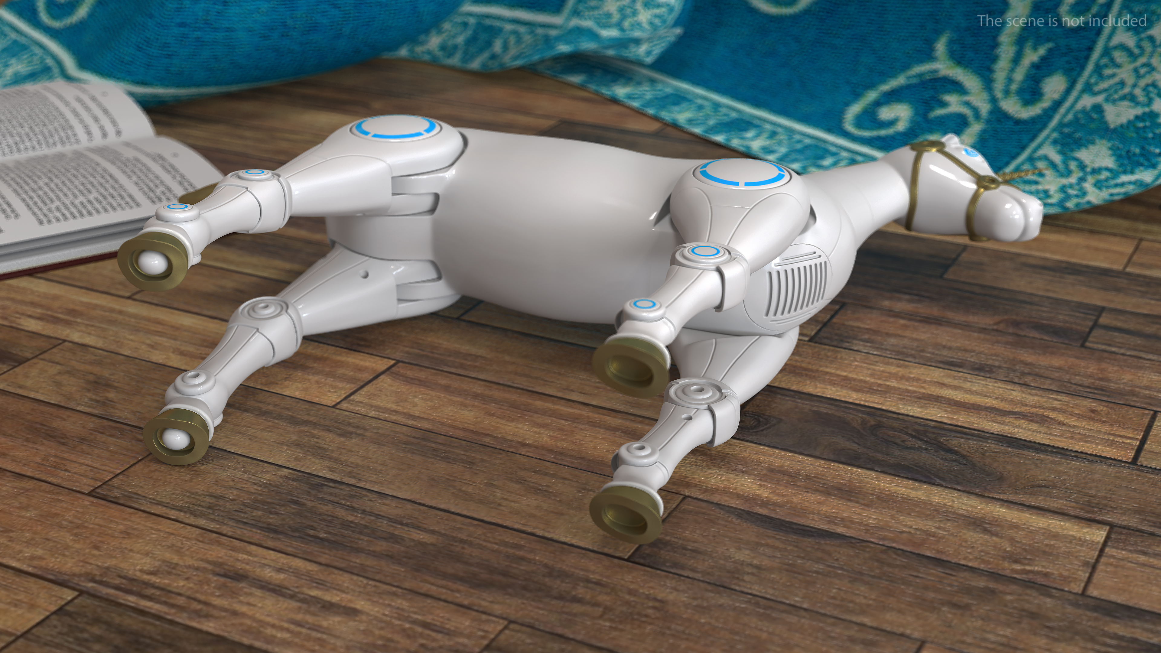 3D model Robot Unicorn Rigged