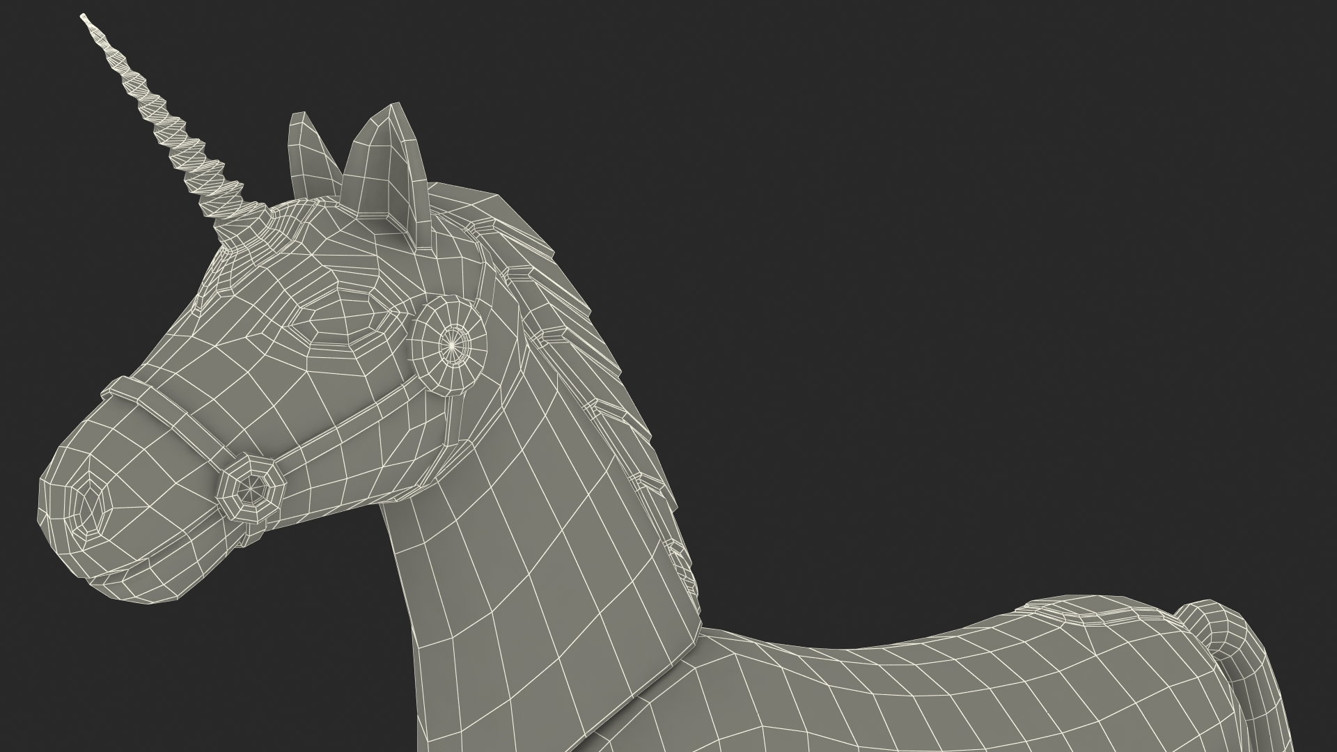3D model Robot Unicorn Rigged