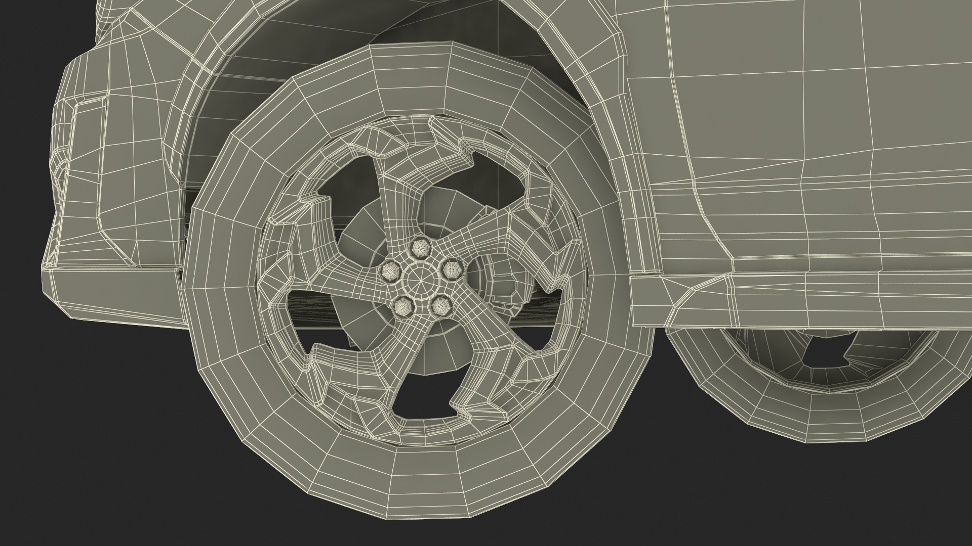 3D 2020 Subaru XV Crosstrek SUV Yellow Rigged for Maya