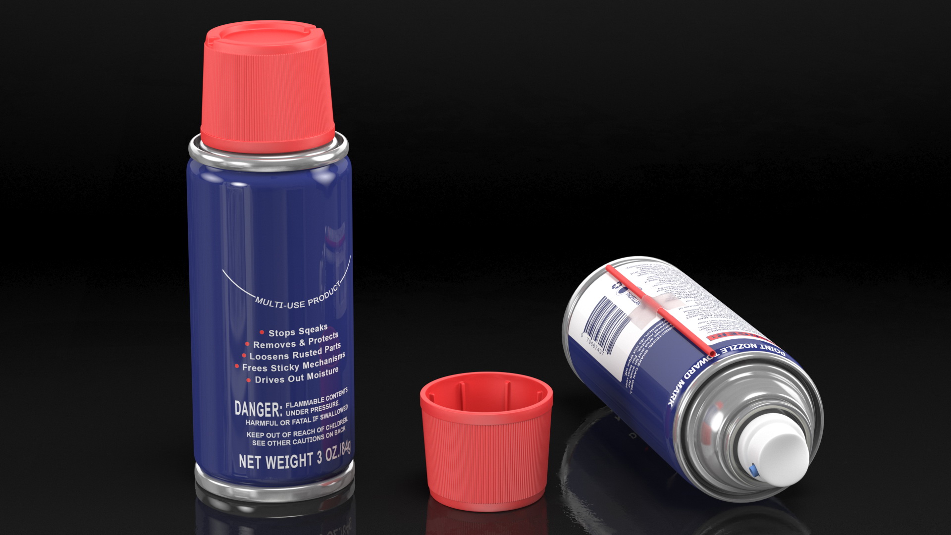 3D model Multi Purpose Penetrating Oil Spray
