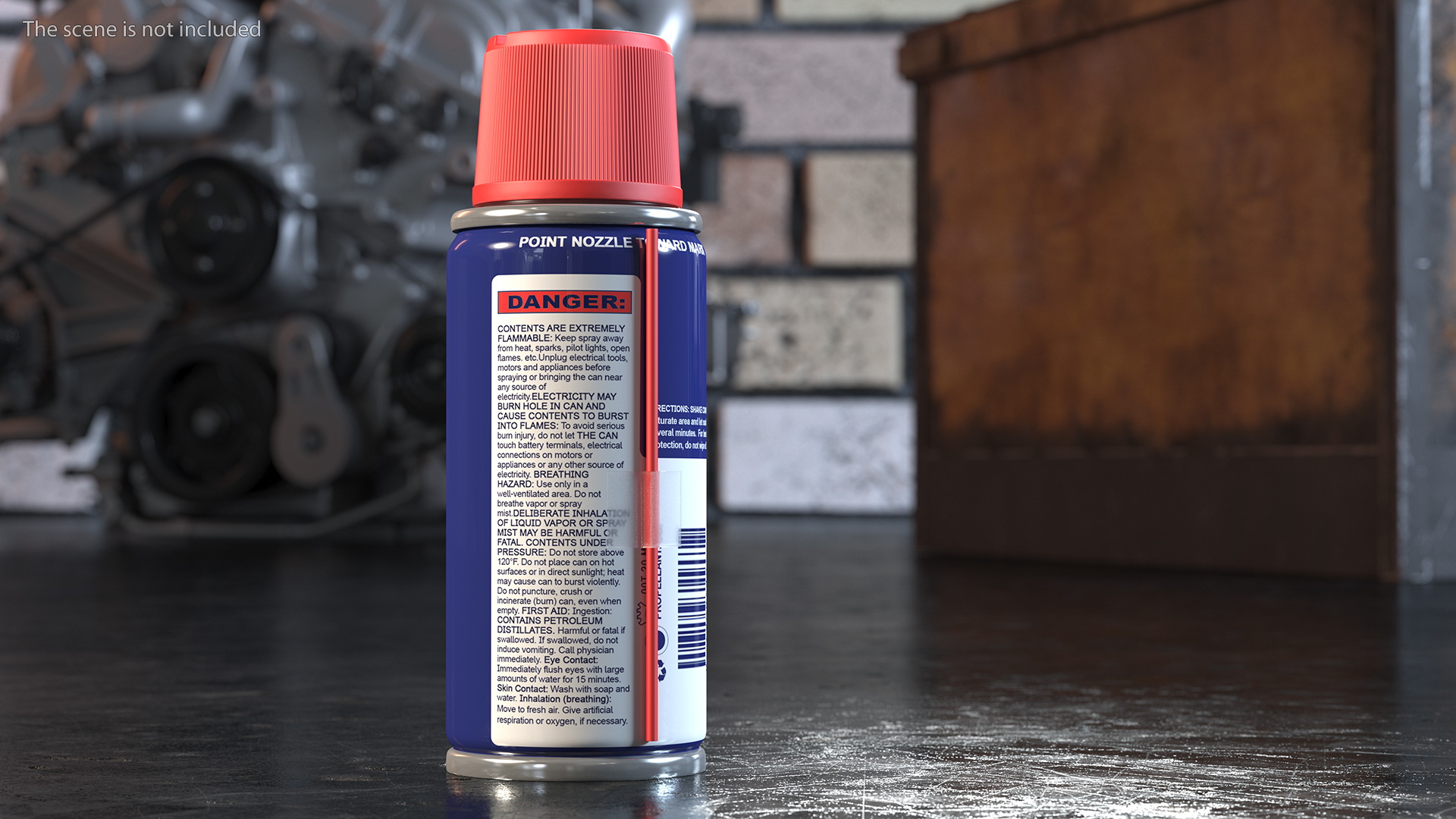 3D model Multi Purpose Penetrating Oil Spray
