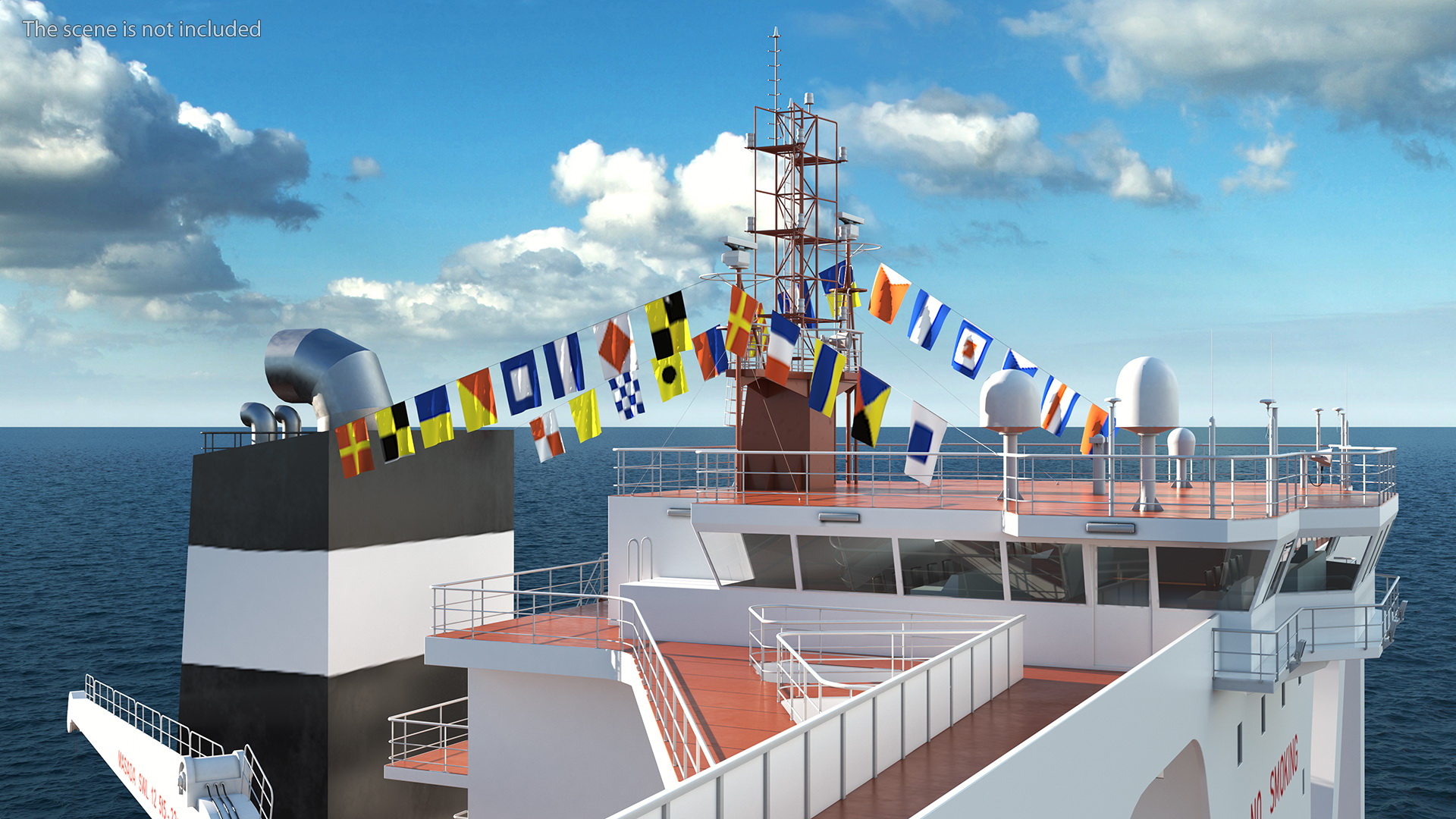 Bulk Carrier Ship Dirty Empty 3D model