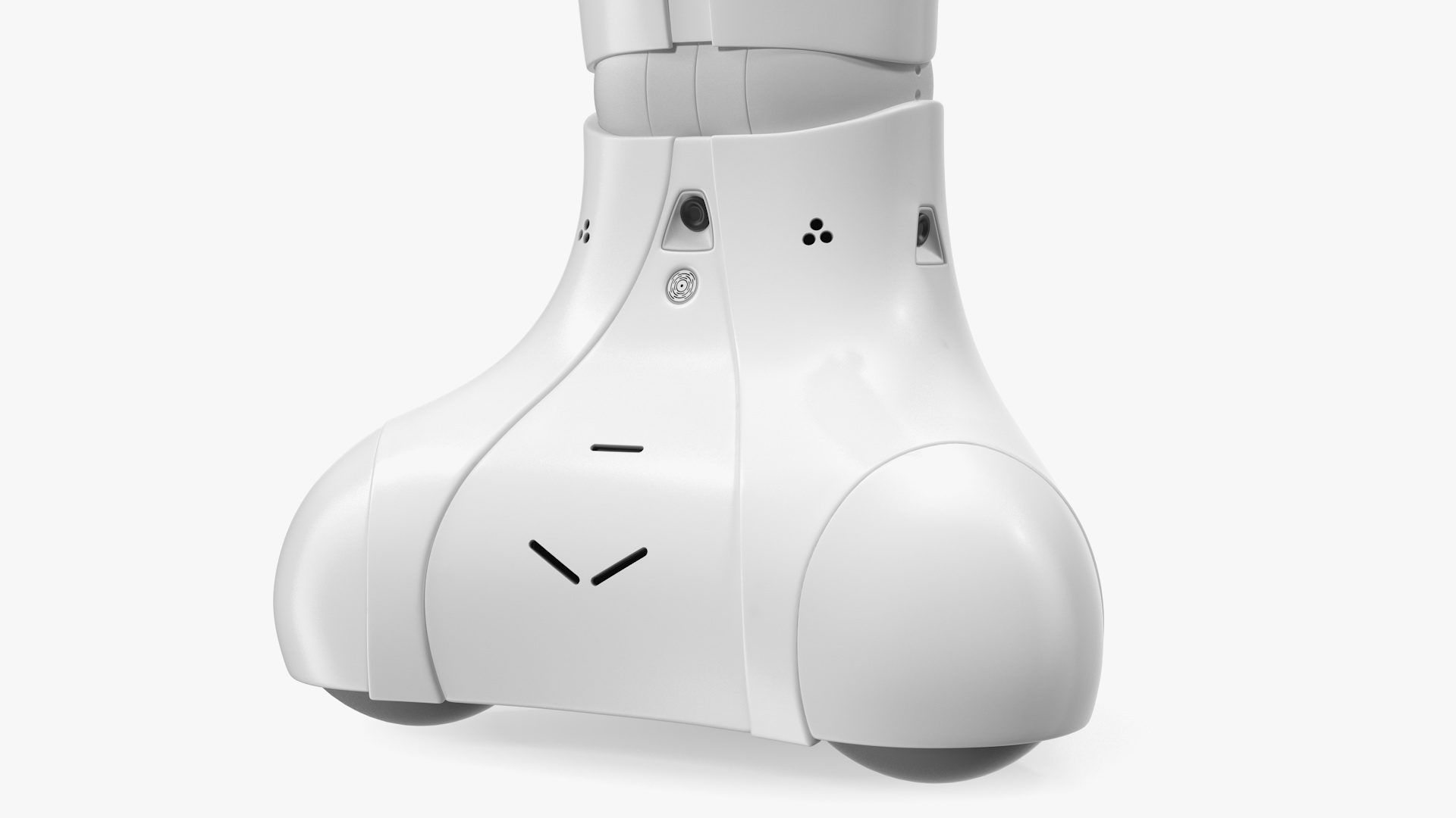 3D Pepper Robot Standing Pose
