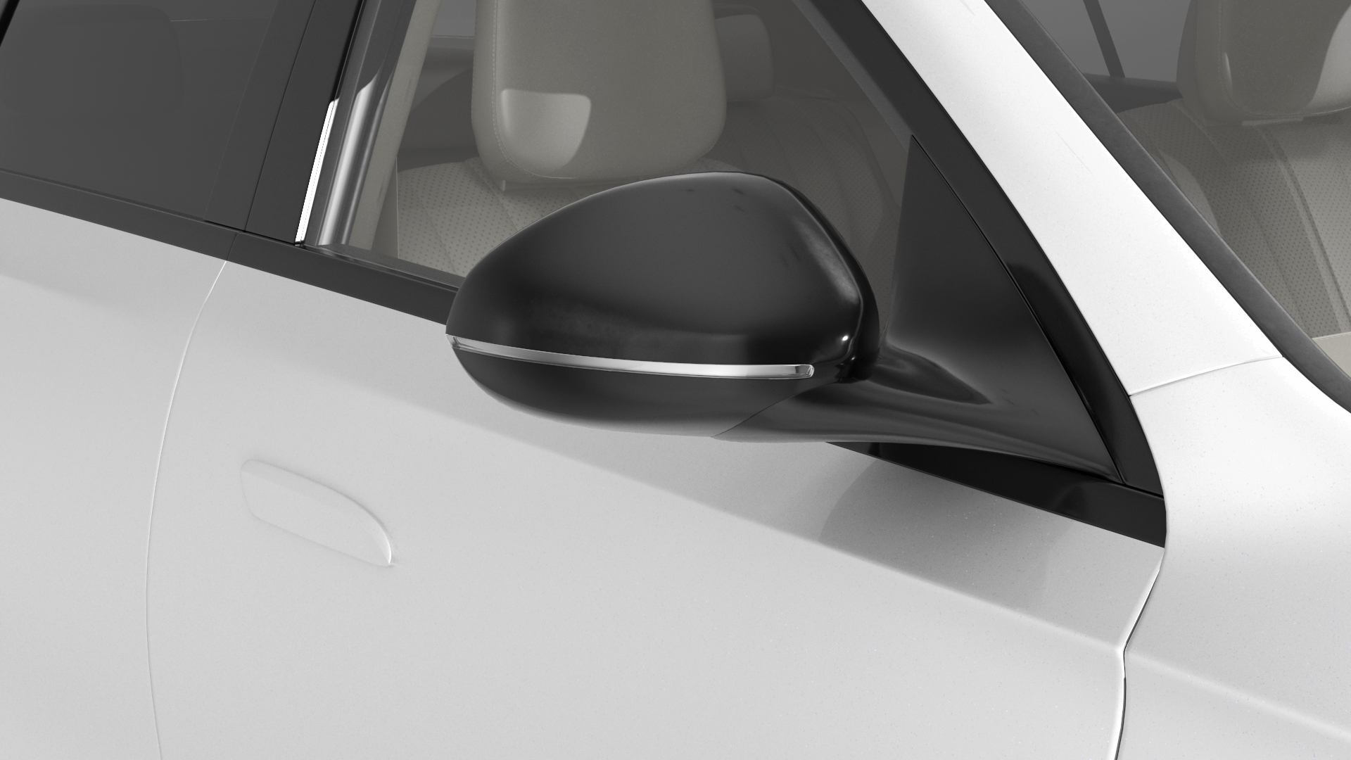 3D New E-Class Mercedes 2023 White Rigged model