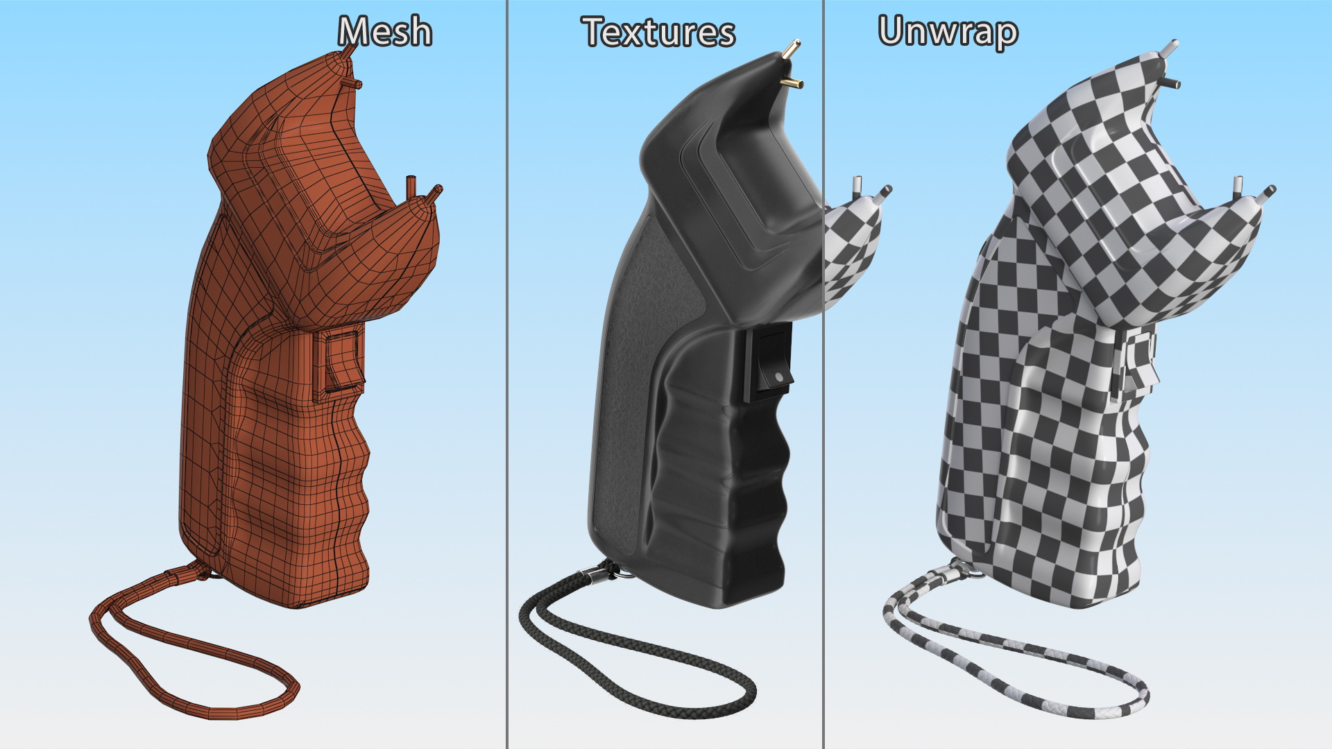 Electrical Paralyser Fur 3D model