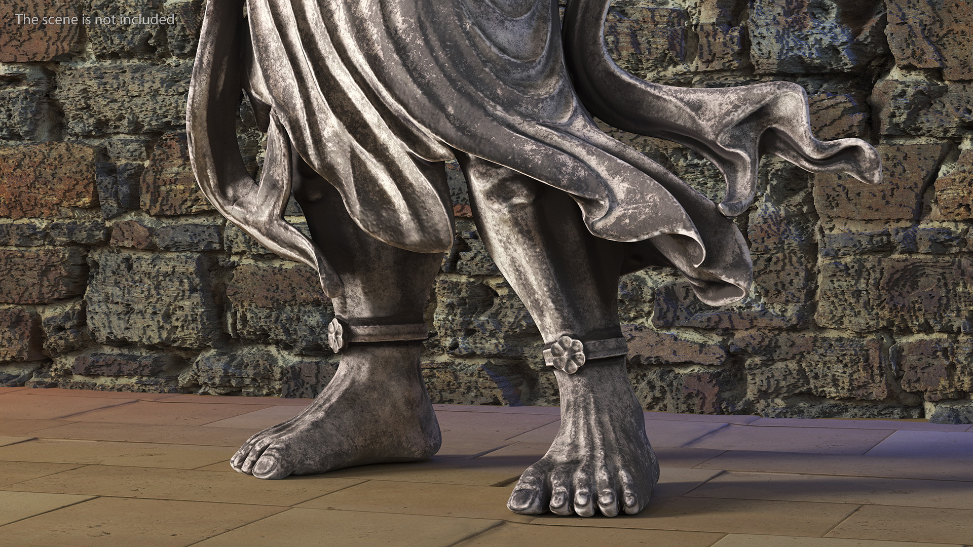 Nio Guardian Statue 3D model