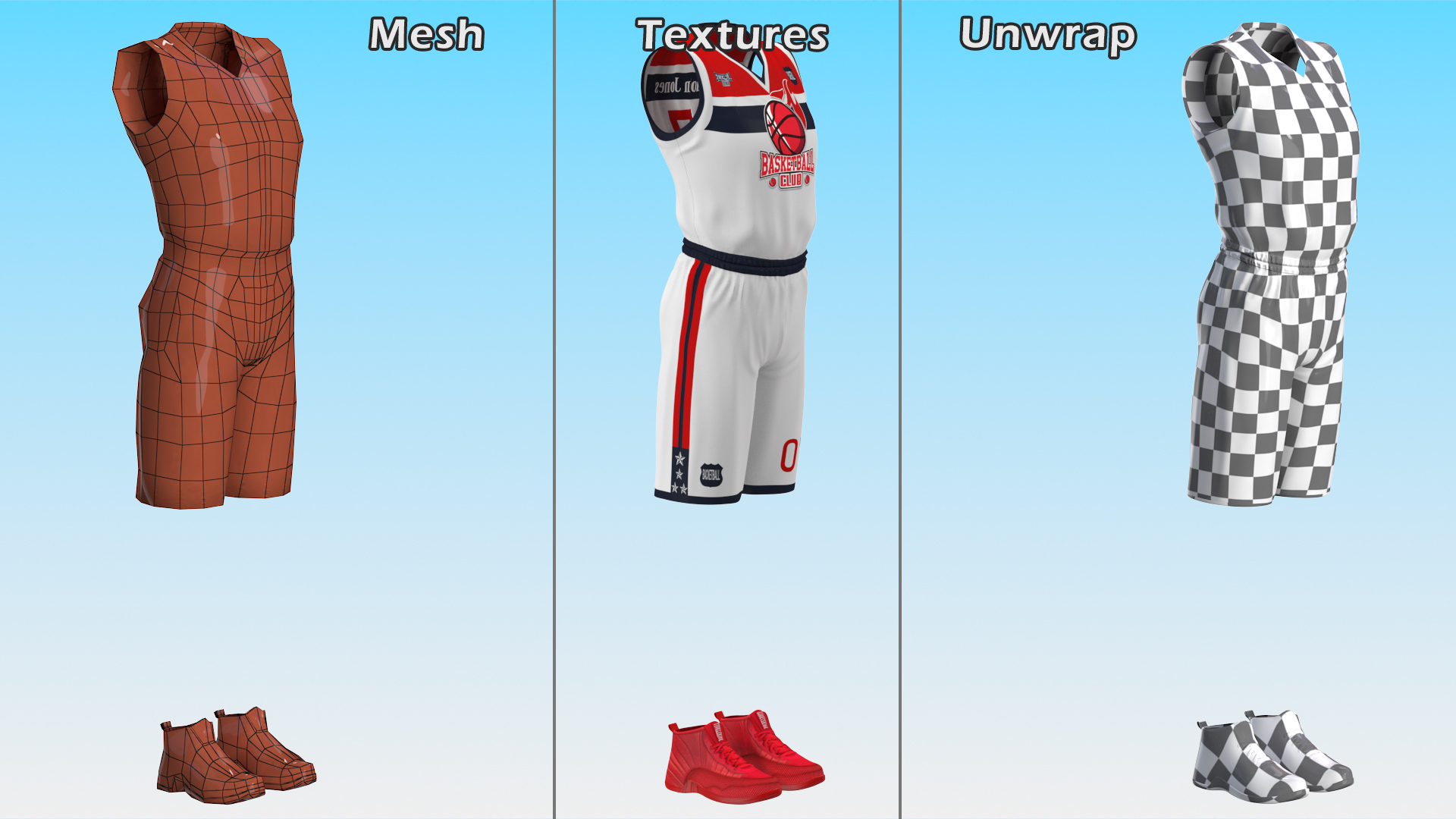 3D model Basketball Wear