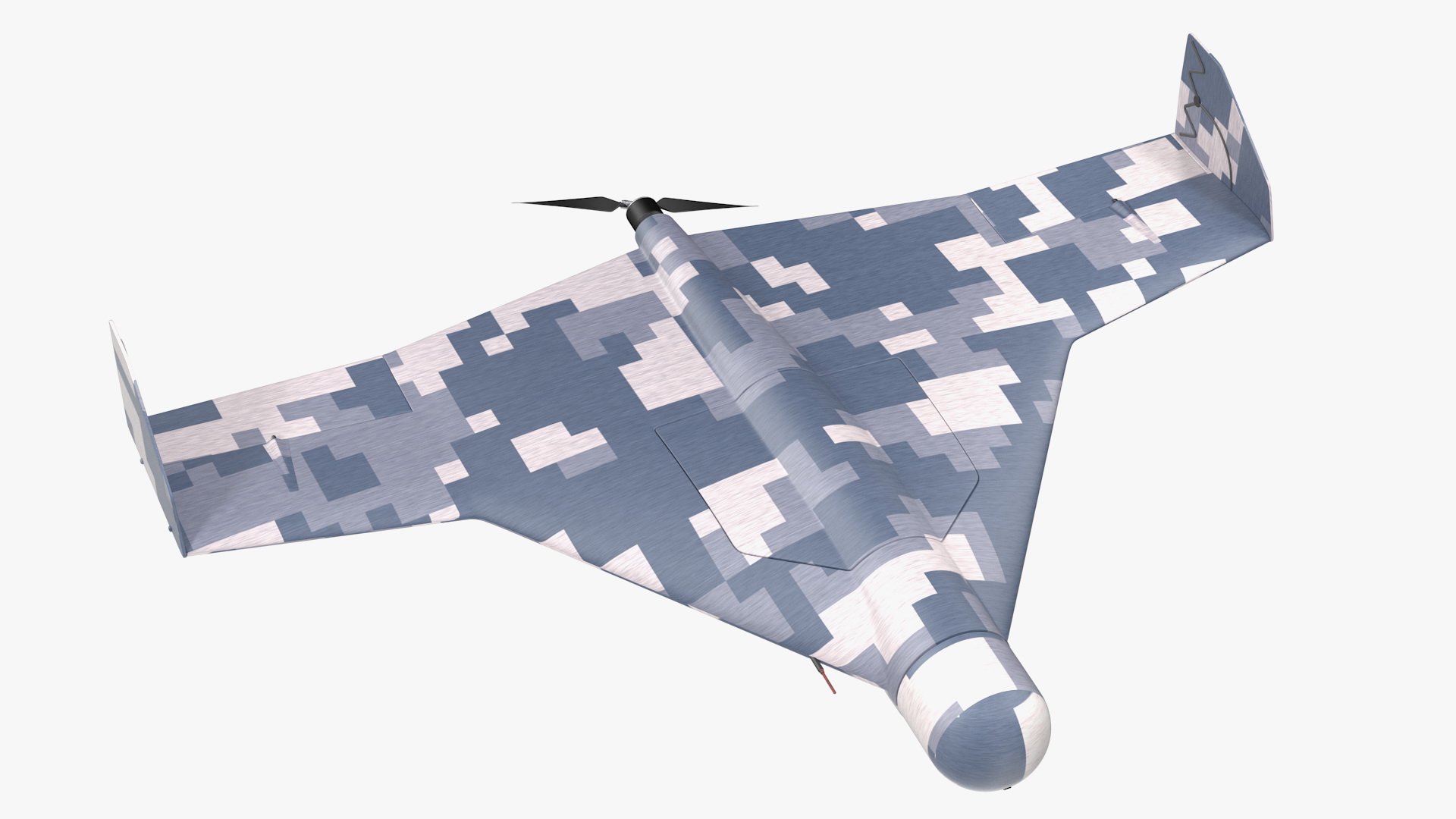 Kamikaze Drone Winter Camouflage 3D