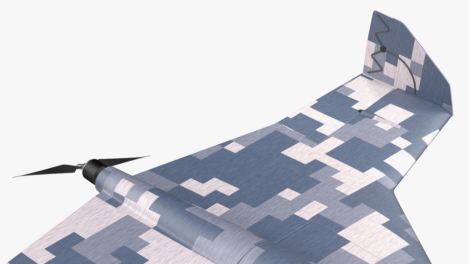 Kamikaze Drone Winter Camouflage 3D